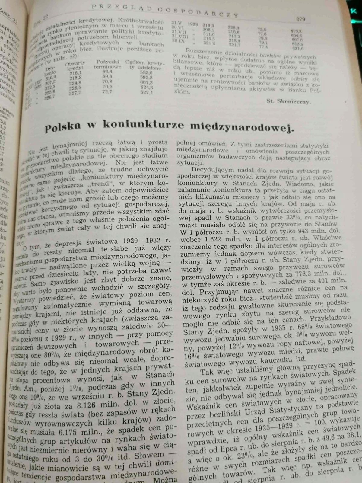 Przegląd gospodarczy [Warszawa 1938]