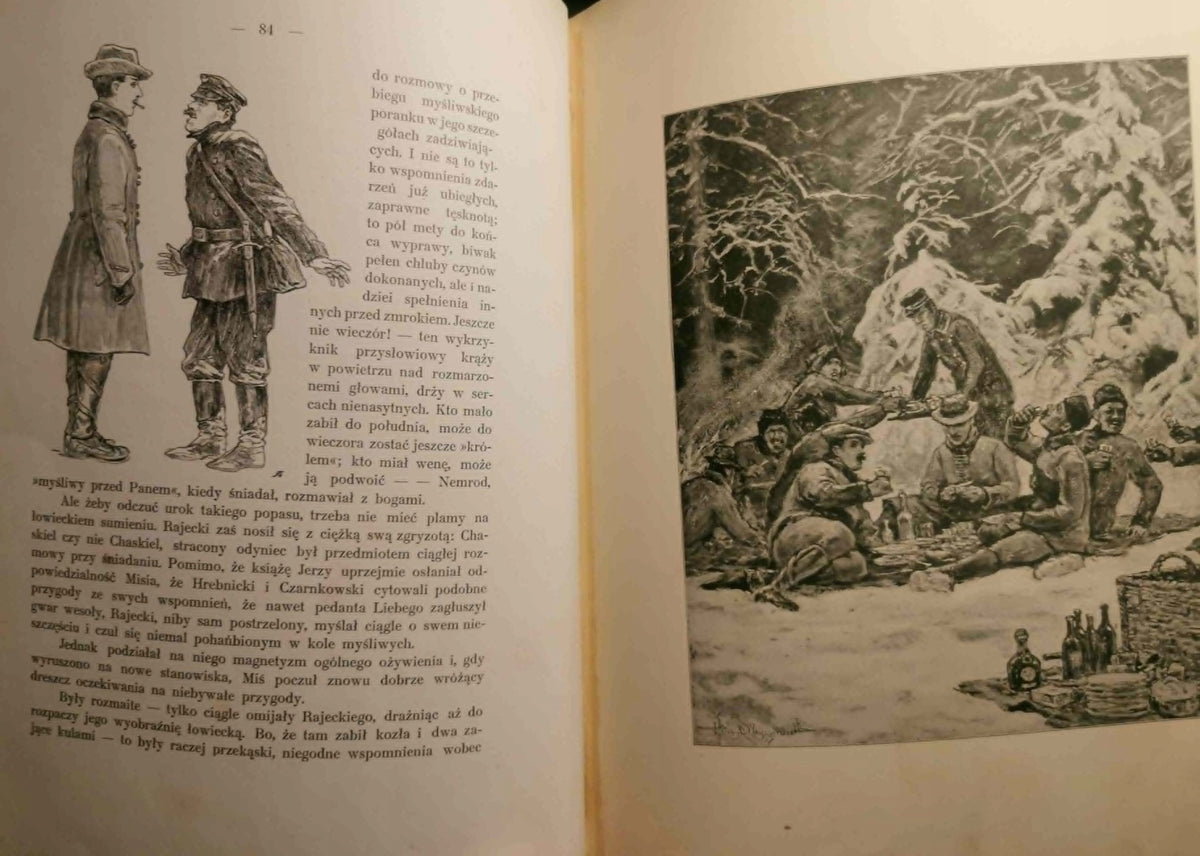 Soból i panna. Cykl myśliwski, J. Weyssenhoff [1913]