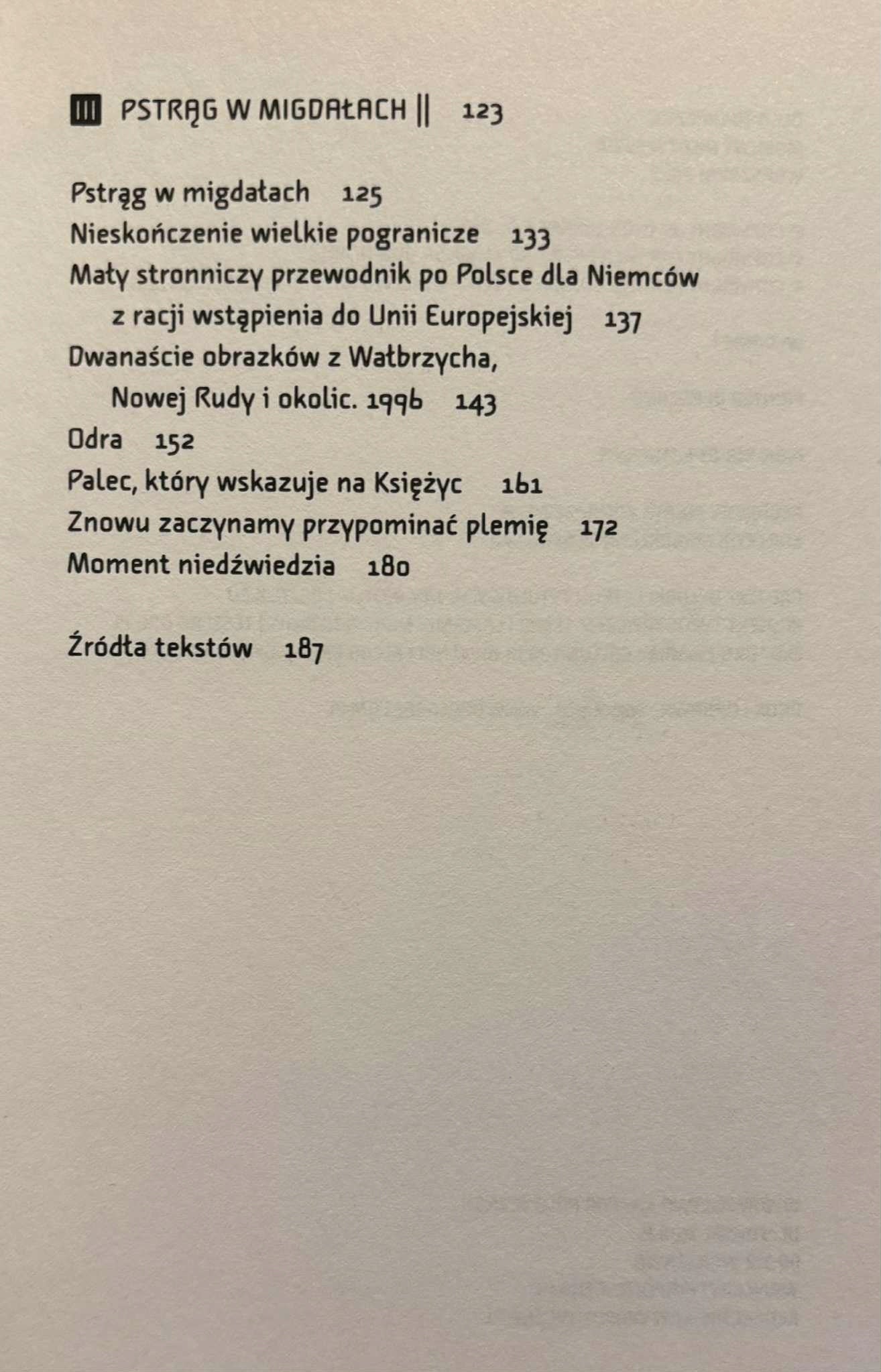 Moment niedźwiedzia Olga Tokarczuk