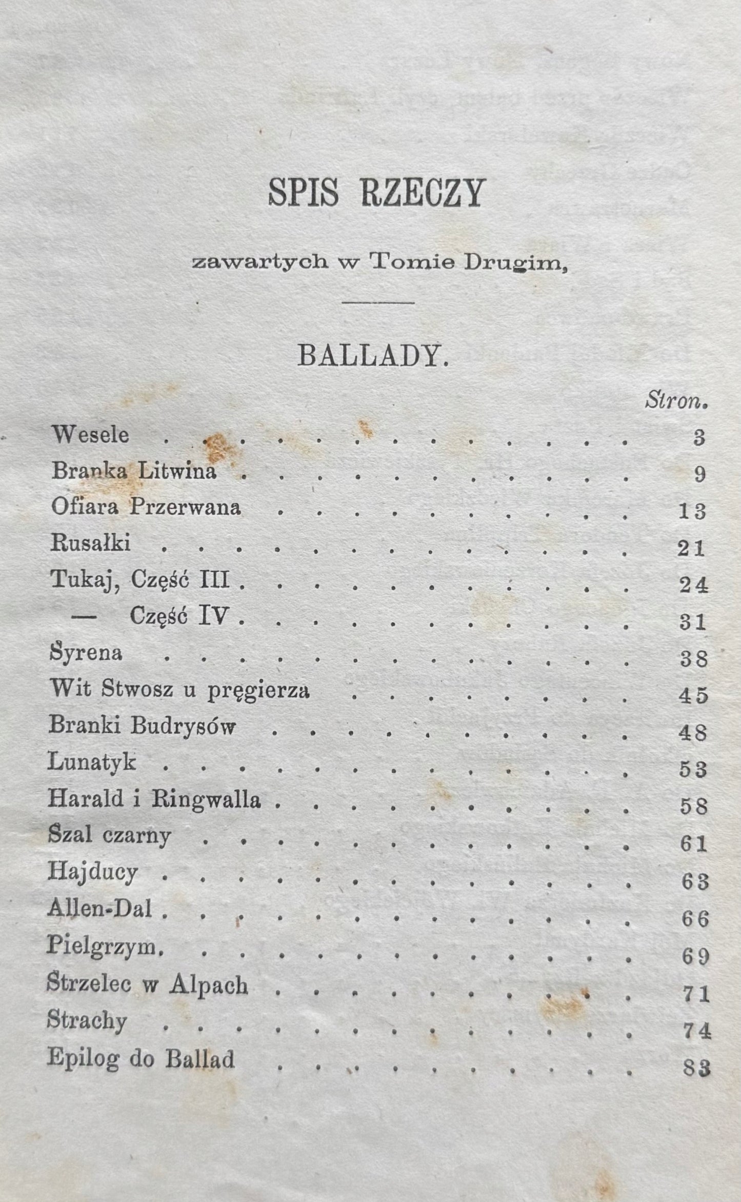 Poezye Antoniego Edwarda Odyńca Tom II [Warszawa 1875]