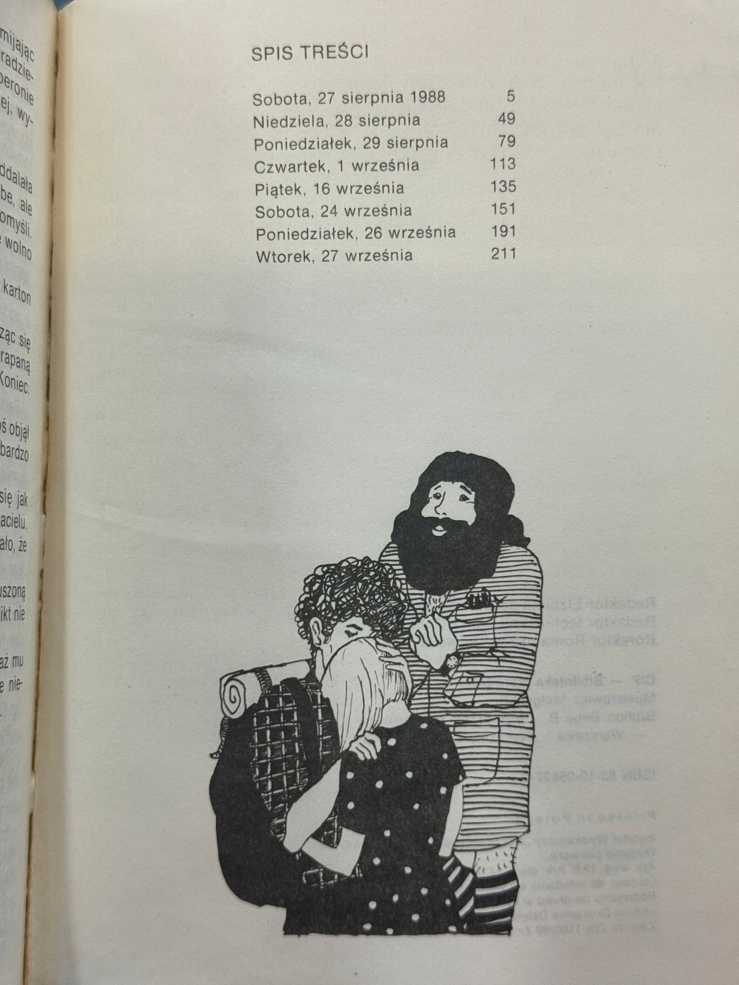 Brulion Bebe B. Małgorzata Musierowicz [dedykacja odautorska]