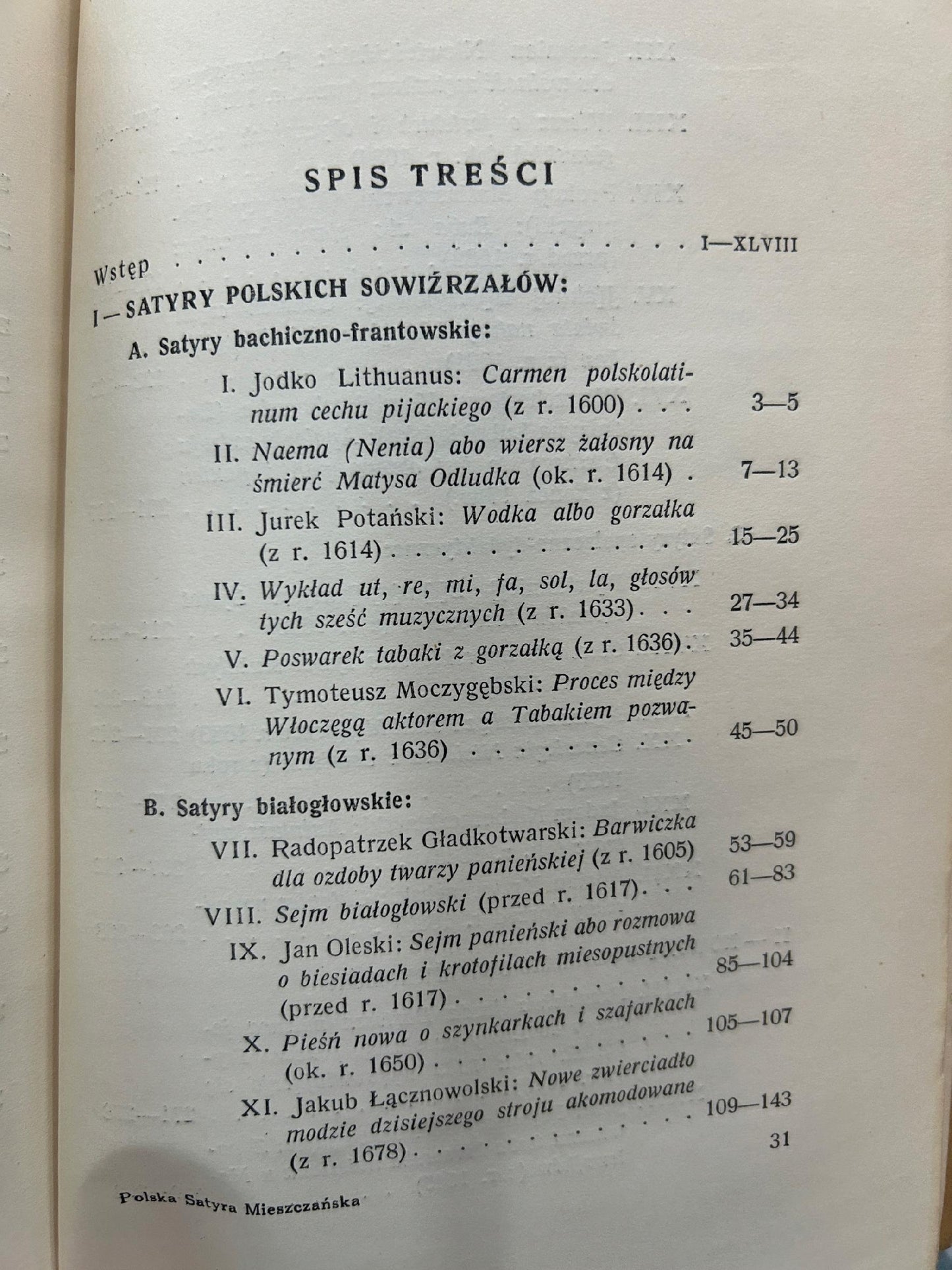 Polska satyra mieszczańska. Nowiny sowiźrzalskie - opr. Karol Badecki