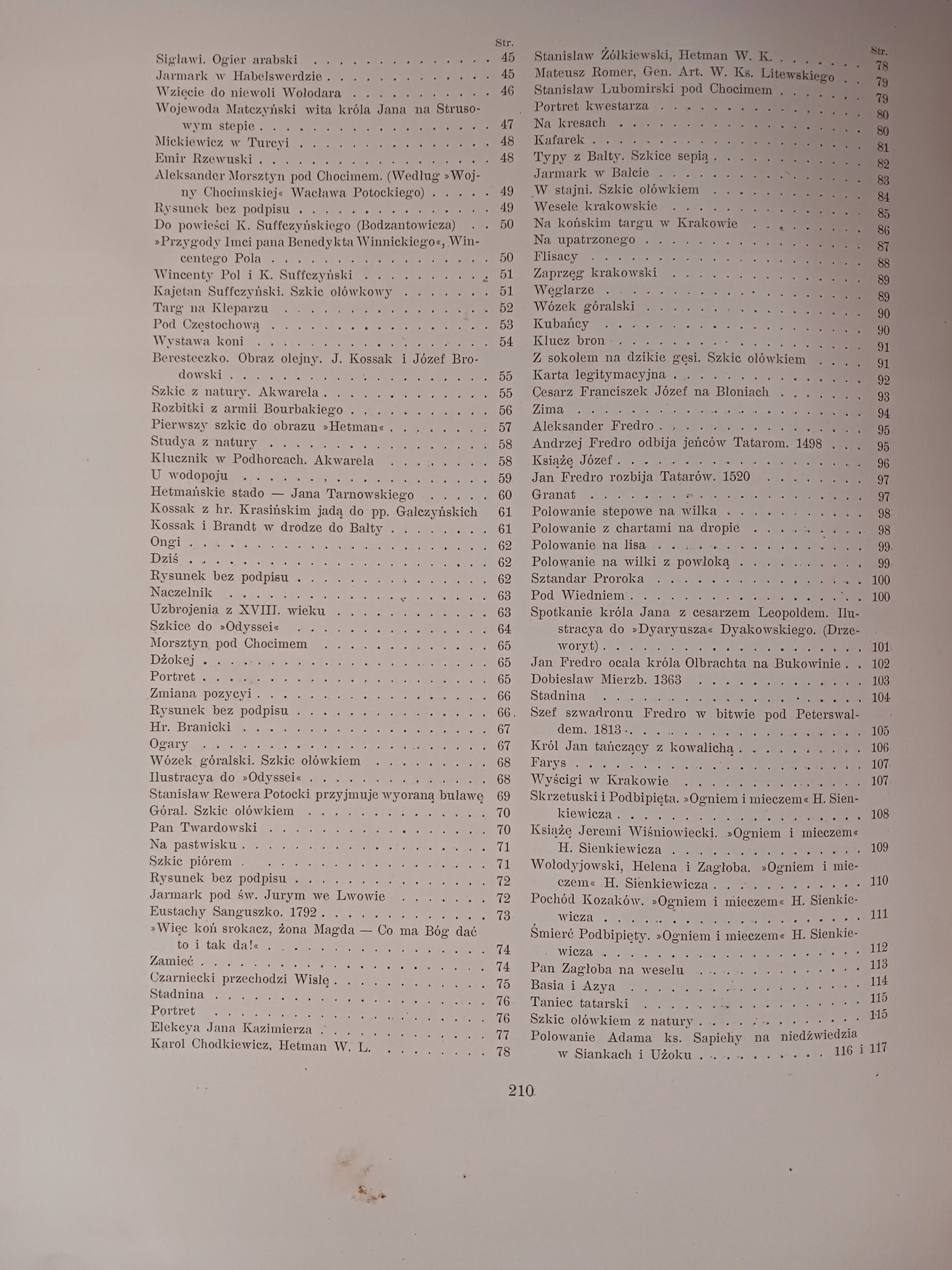 Juljusz Kossak przez Stanisława Witkiewicza [wydanie pierwsze 1900 rok]