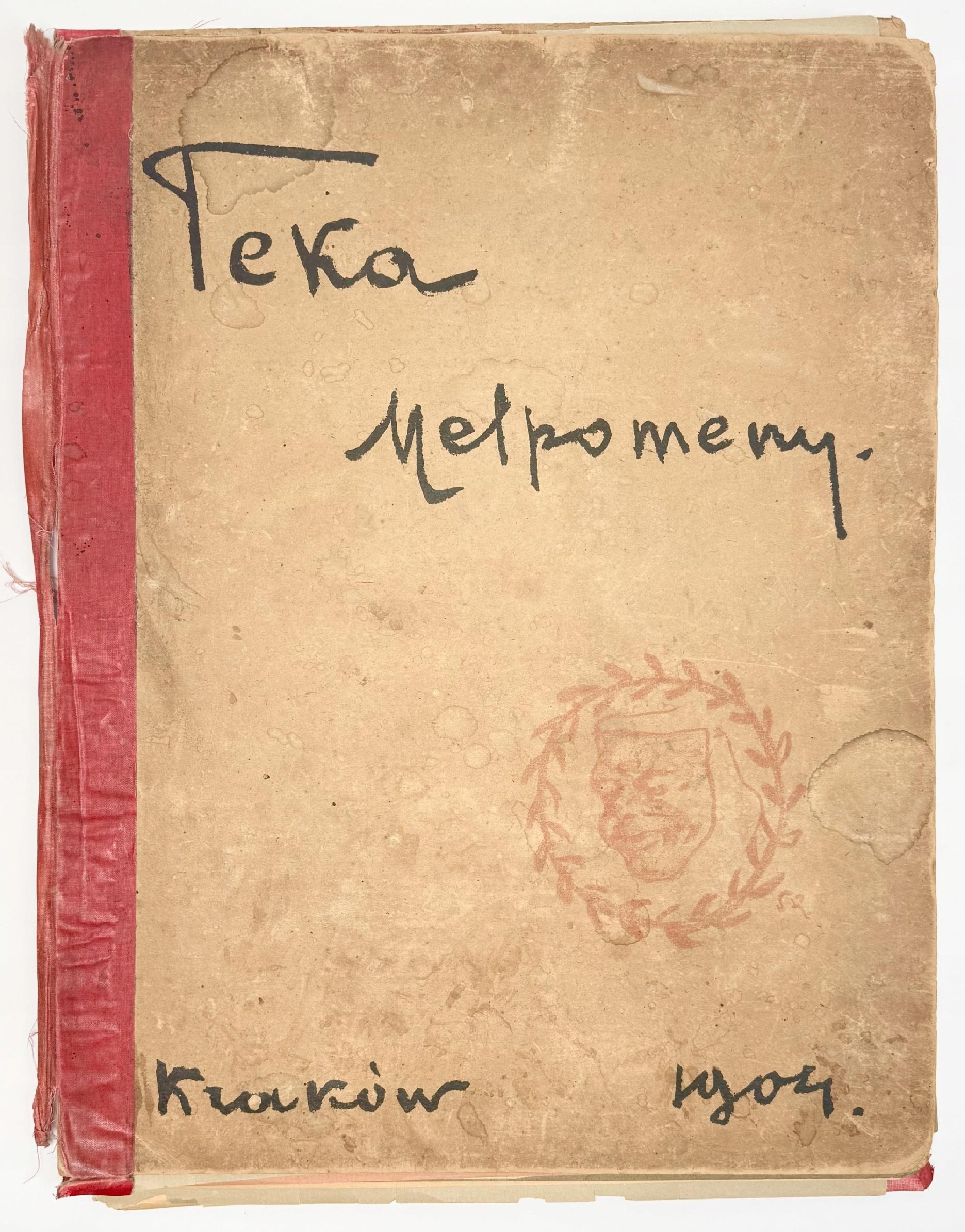 Teka Melpomeny. Autolitografie Komplet [Kraków 1904][rzadkie]