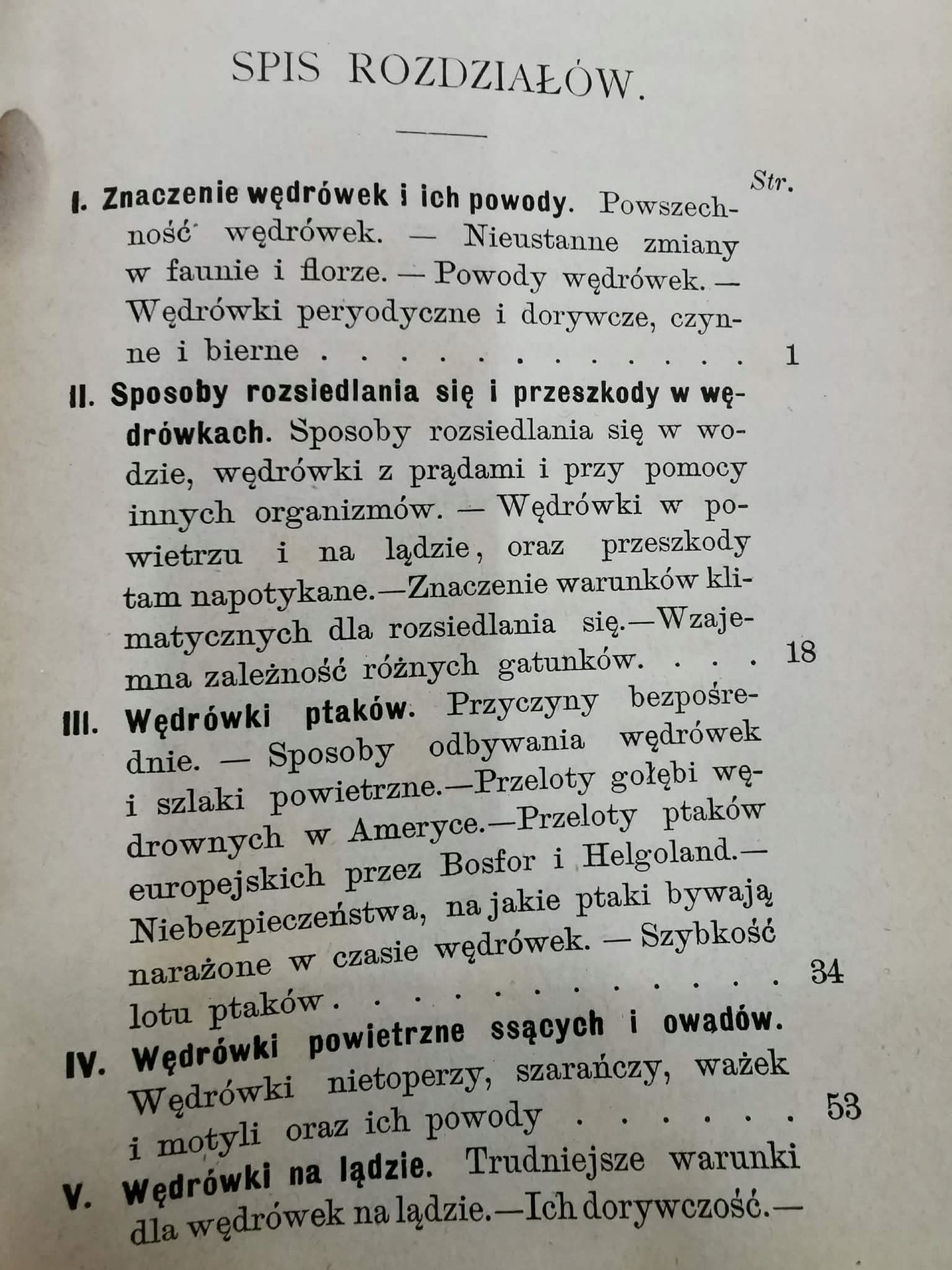Wędrówki Zwierząt i Roślin, B. Dyakowski [Warszawa 1900]