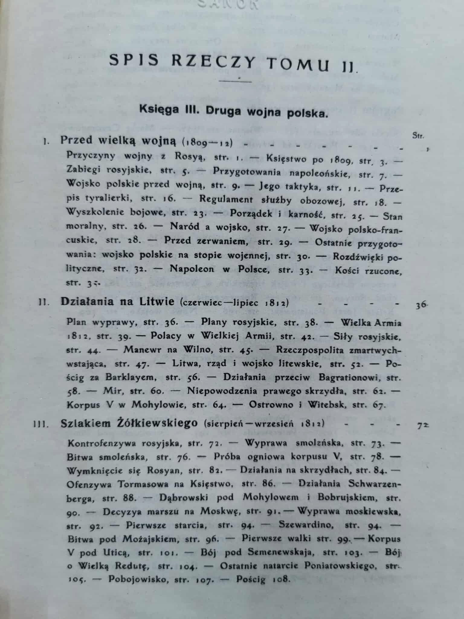 Dzieje wojska polskiego w dobie napoleońskiej t. I-II, M. Kukiel [1918]
