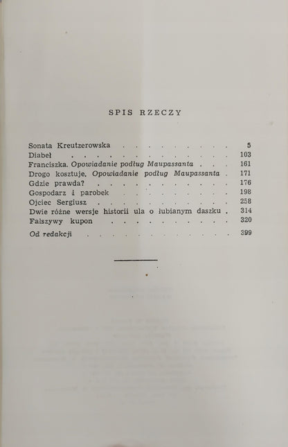Dzieła Lew Tołstoj (tomy 1-4, 8-14) Wojna i pokój, Anna Karenina...