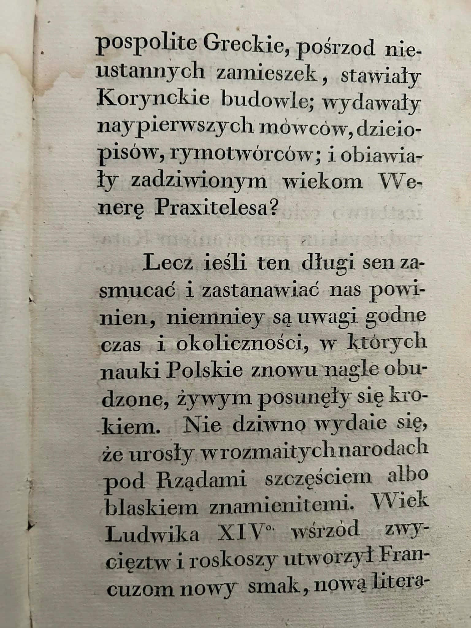 Dzieła polskie Jana Kochanowskiego Tom I - edycya T. Mostowskiego [1803 r.]