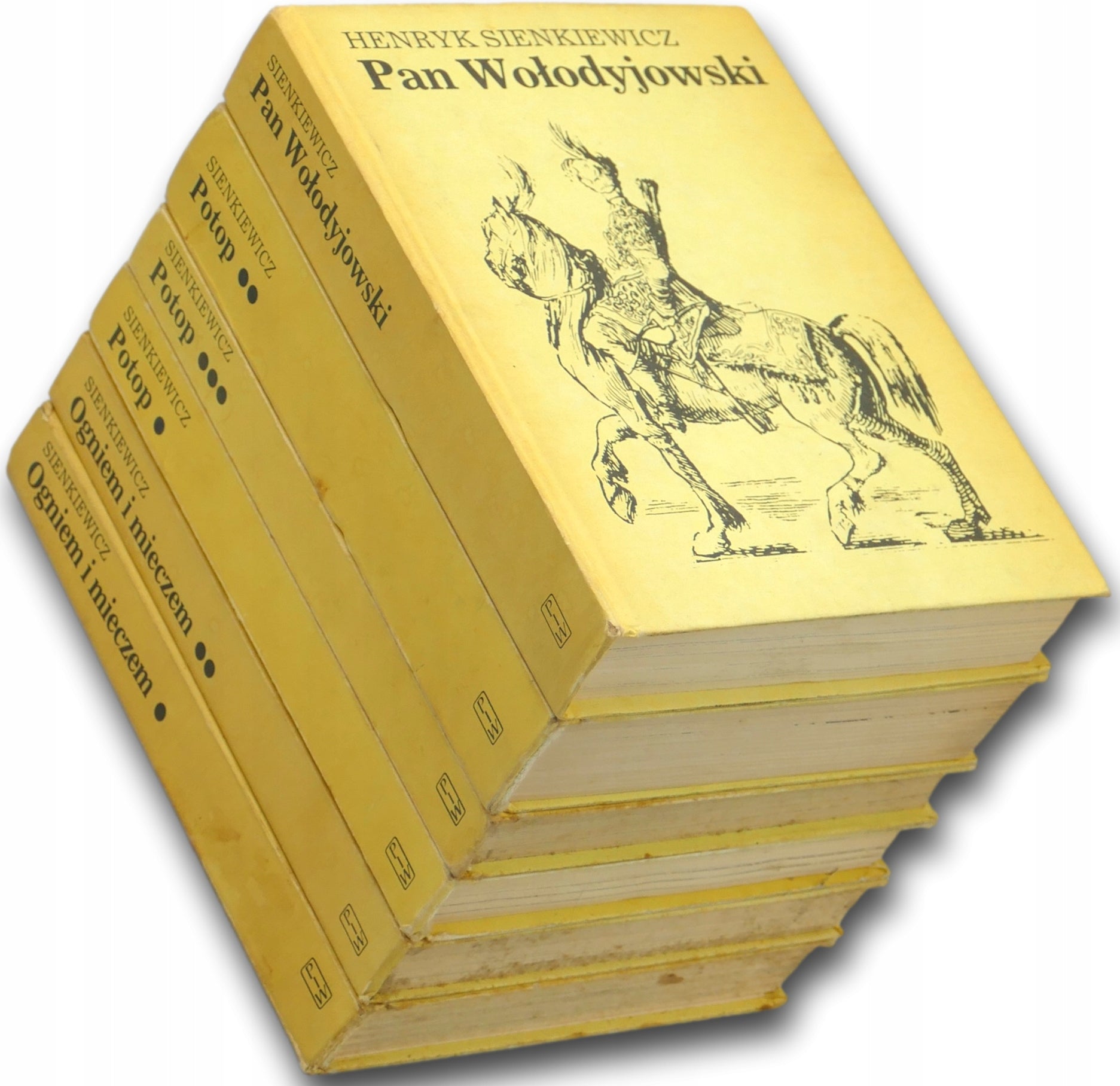 Henryk Sienkiewicz x6 Ogniem i mieczem 1-2, Potop 1-3, Pan Wołodyjowski