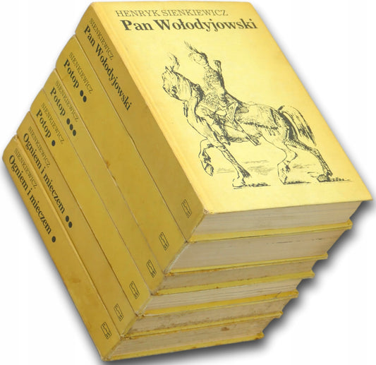 Henryk Sienkiewicz x6 Ogniem i mieczem 1-2, Potop 1-3, Pan Wołodyjowski
