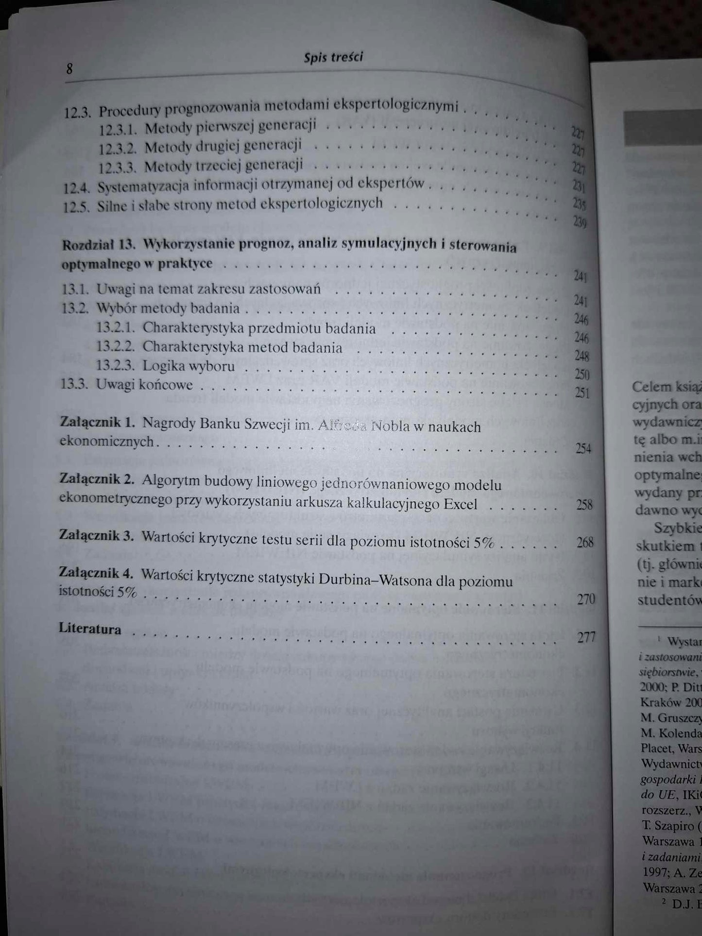 Podstawy prognozowania, symulacji i sterowania optymalnego D Błaszczuk