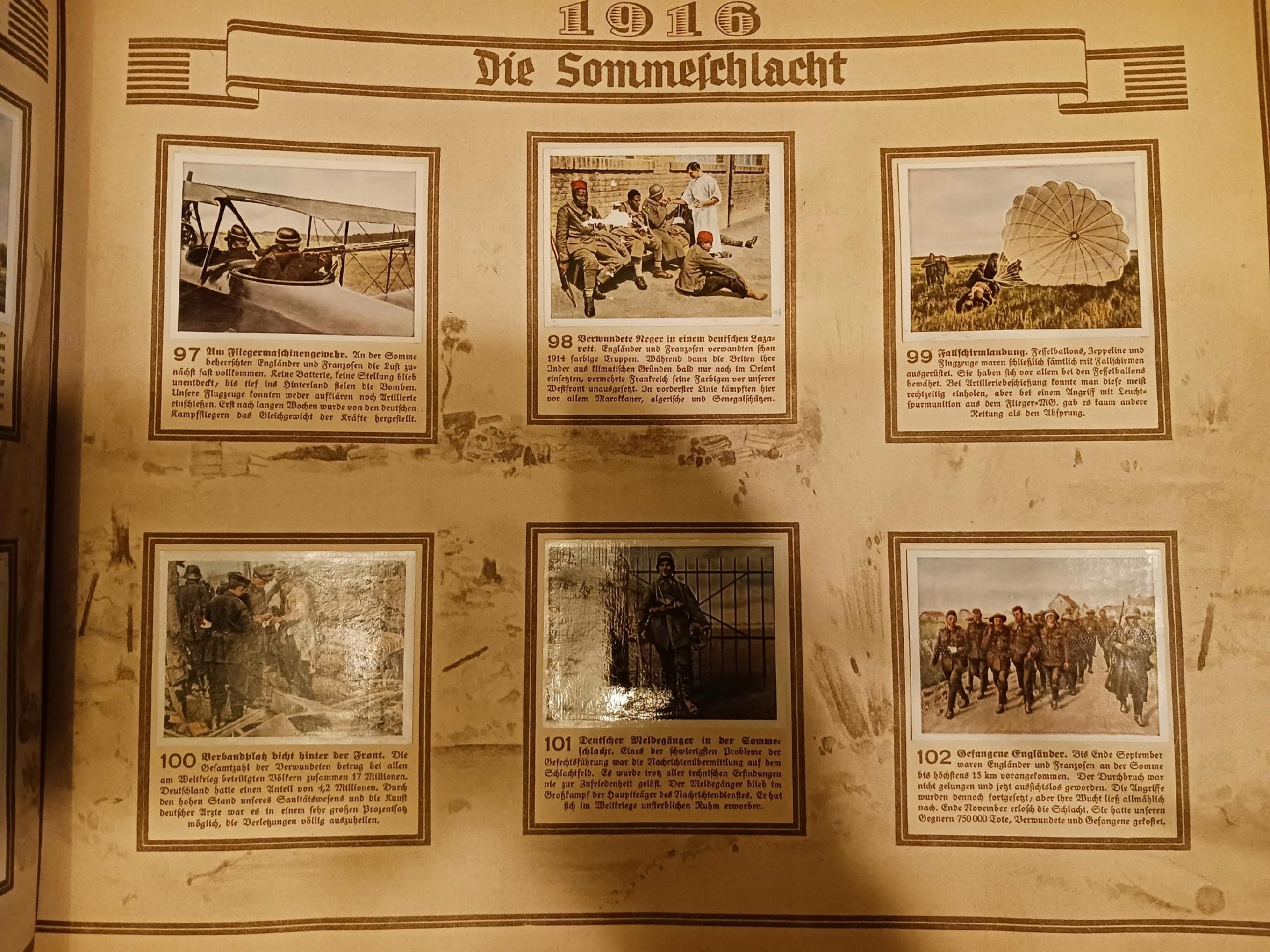 Der Weltkierg; Herausgeben vom Cigaretten - Bilderdienst Dresden, 1937