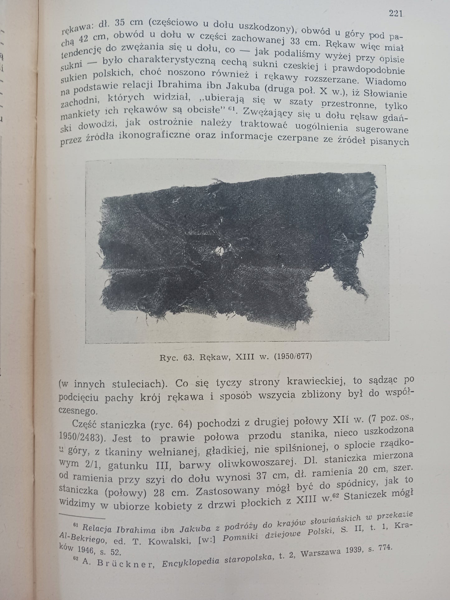 Włókiennictwo Gdańskie w X-XIII wieku J. Kamińska, A. Nahlik