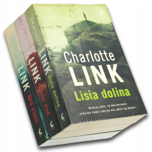 Zestaw Charlotte Link, Ostatni ślad, Lisia dolina, Gra cieni