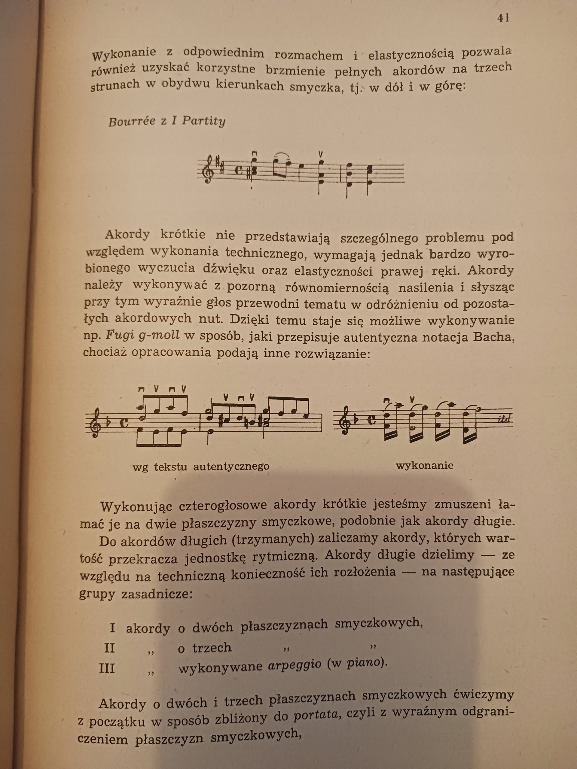 Uwagi o interpretacji utworów skrzypcowych J. S. Bacha Zenon Feliński