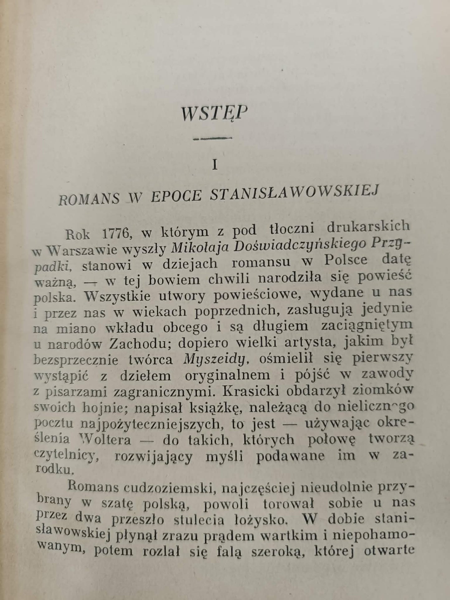 Ignacy Krasicki, Mikołaja Doświadczyńskiego przypadki BN Nr. 41, S. I