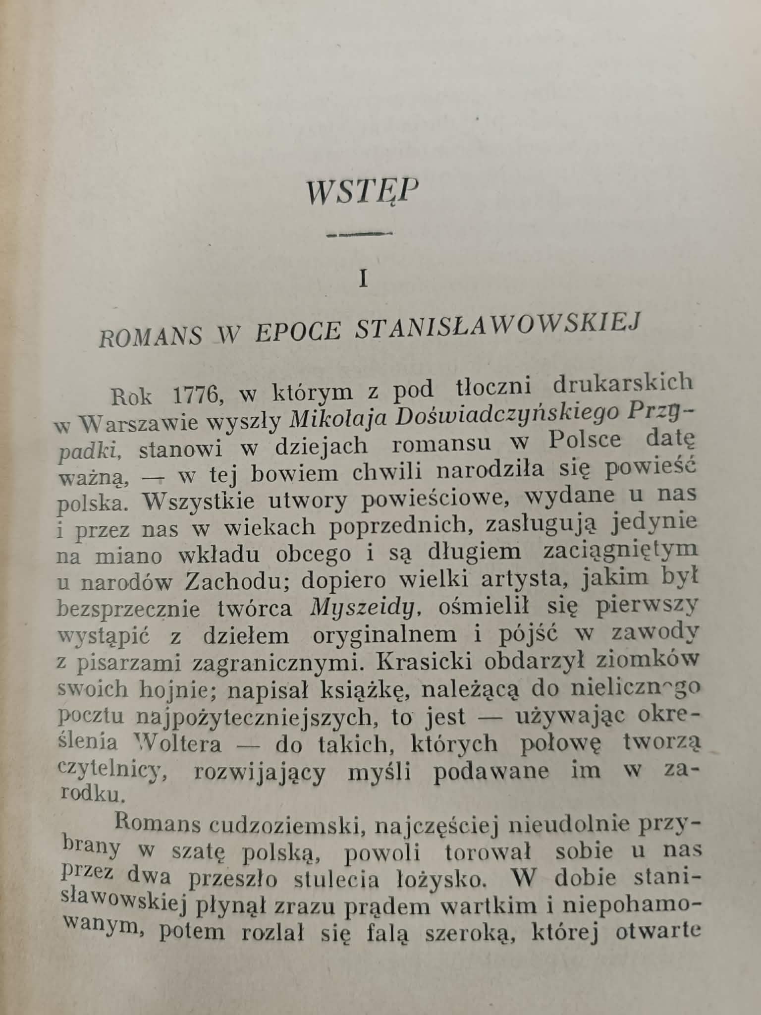 Ignacy Krasicki, Mikołaja Doświadczyńskiego przypadki BN Nr. 41, S. I