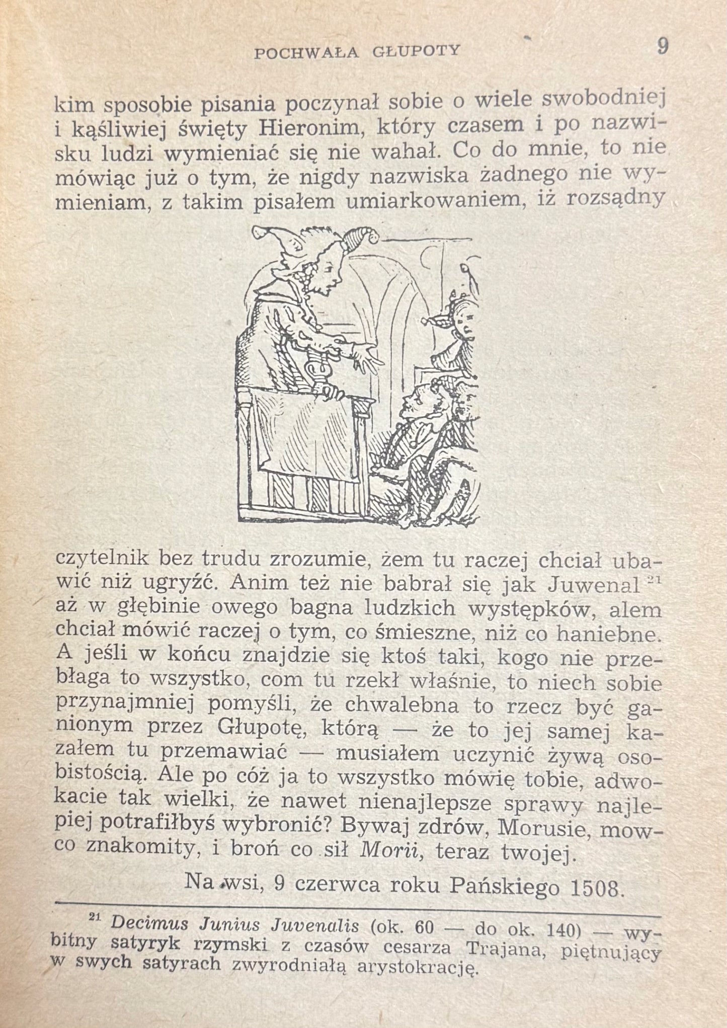 Pochwała głupoty Erazm z Rotterdamu [Biblioteka Narodowa]