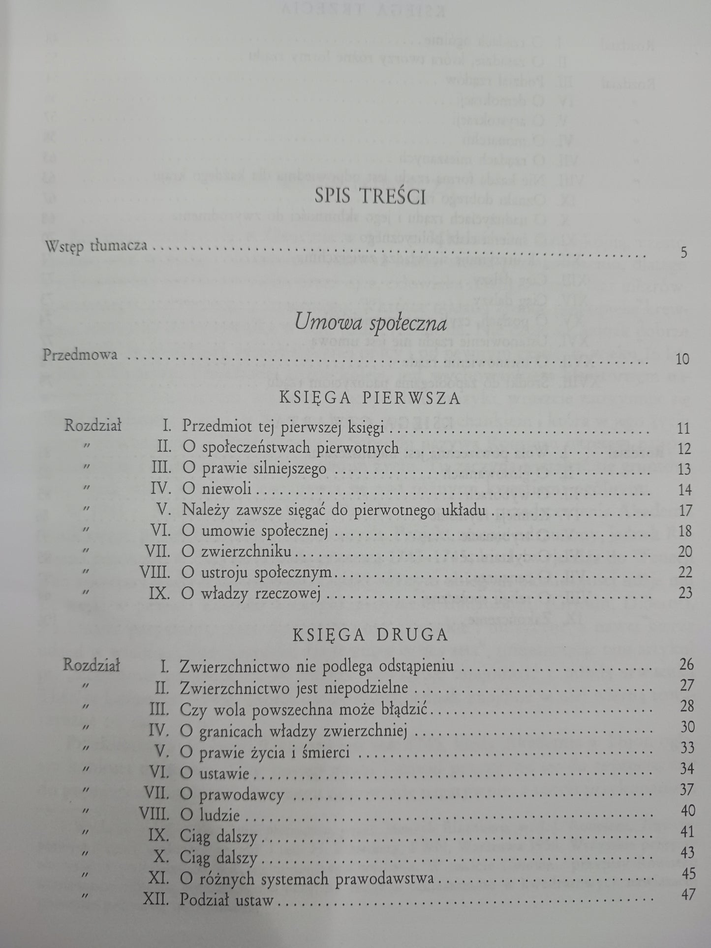Umowa społeczna Jean Jacques Rousseau