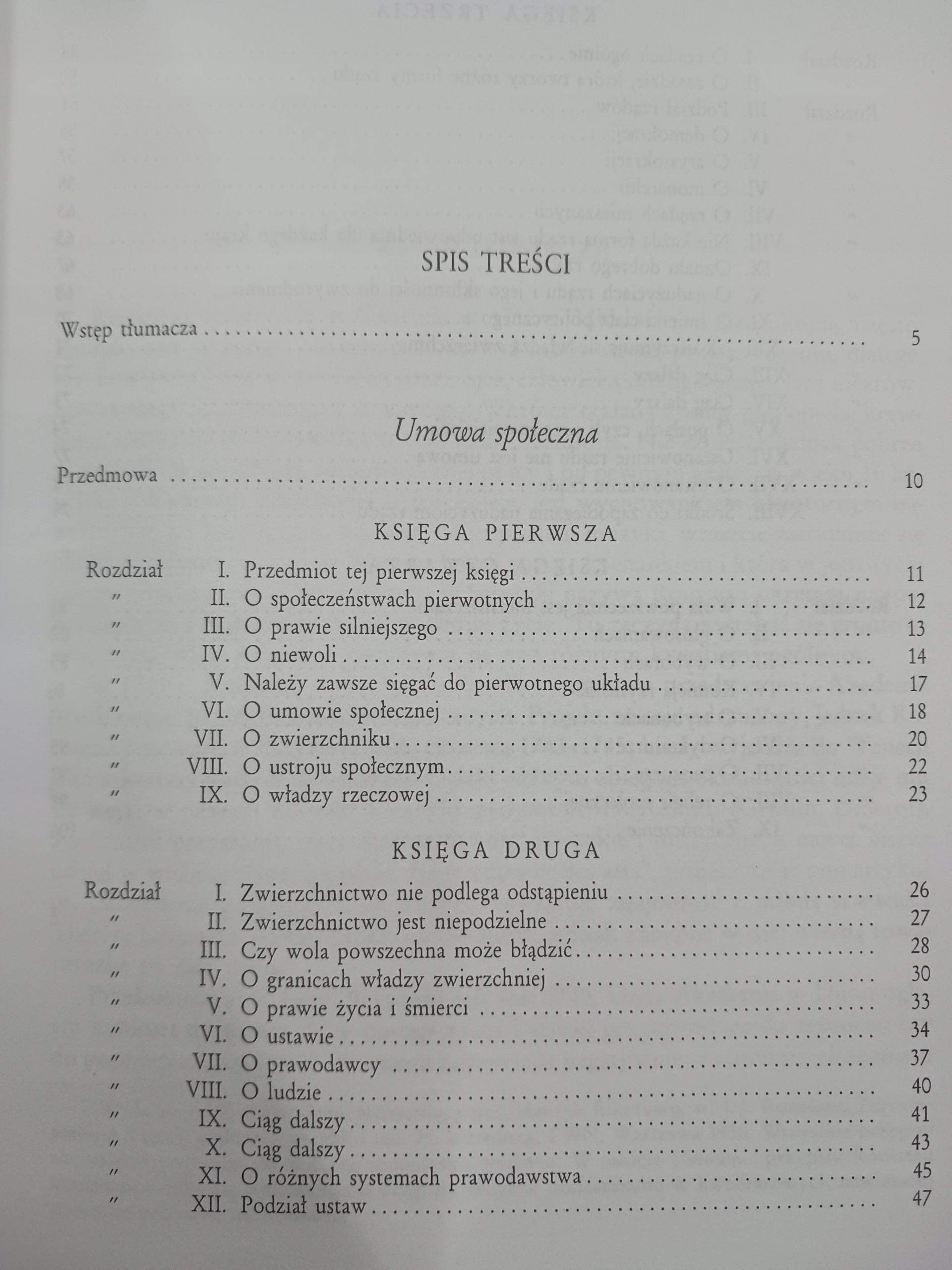 Umowa społeczna Jean Jacques Rousseau