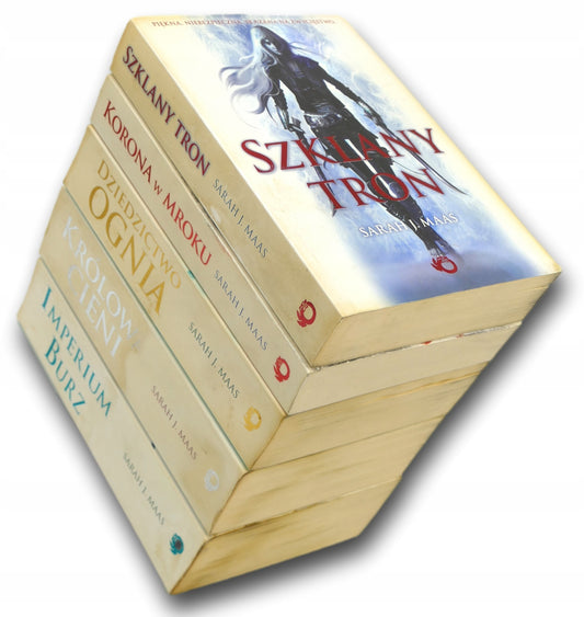 Sarah J. Maas Szklany Tron Tom. I-V