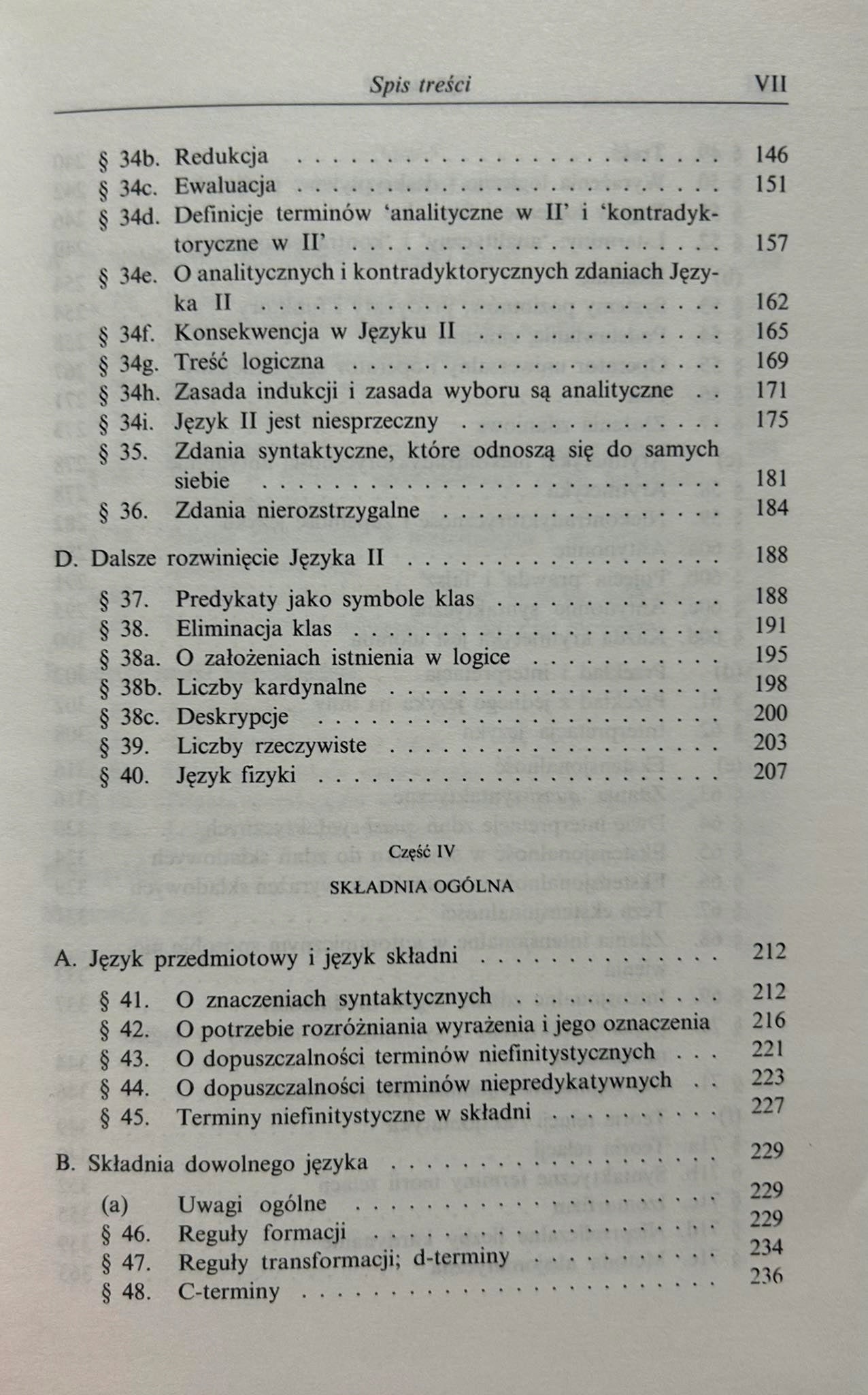 Logiczna składnia języka Rudolf Carnap