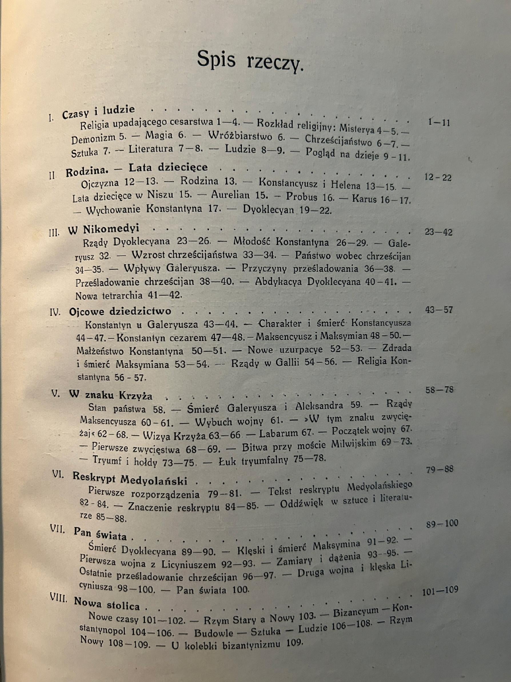 Konstantyn Wielki - ks. Arkadyusz Lisiecki [wydanie przedwojenne]