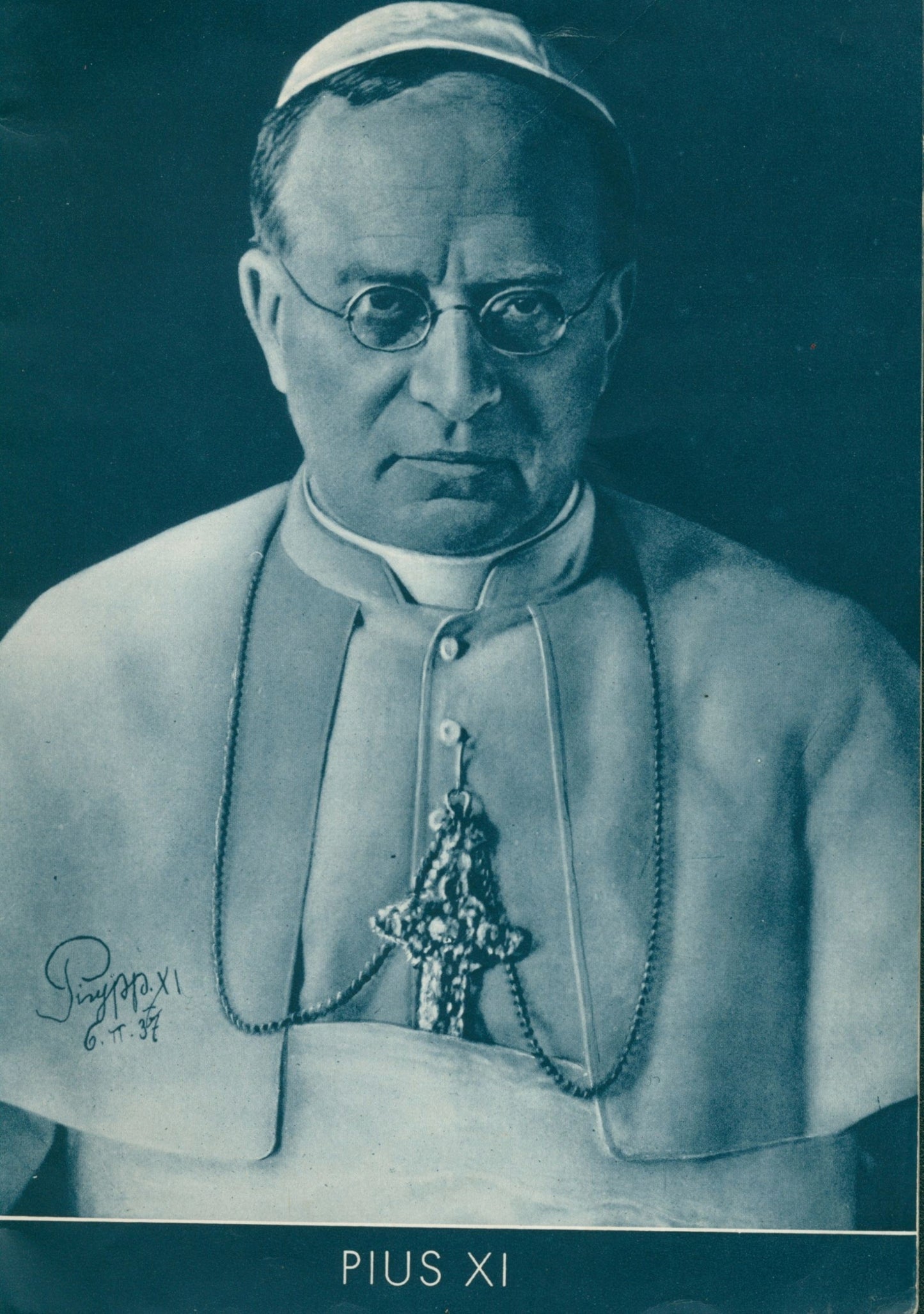 Wielki Papież Pius XI [liczne ilustracje] [Lwów 1939]