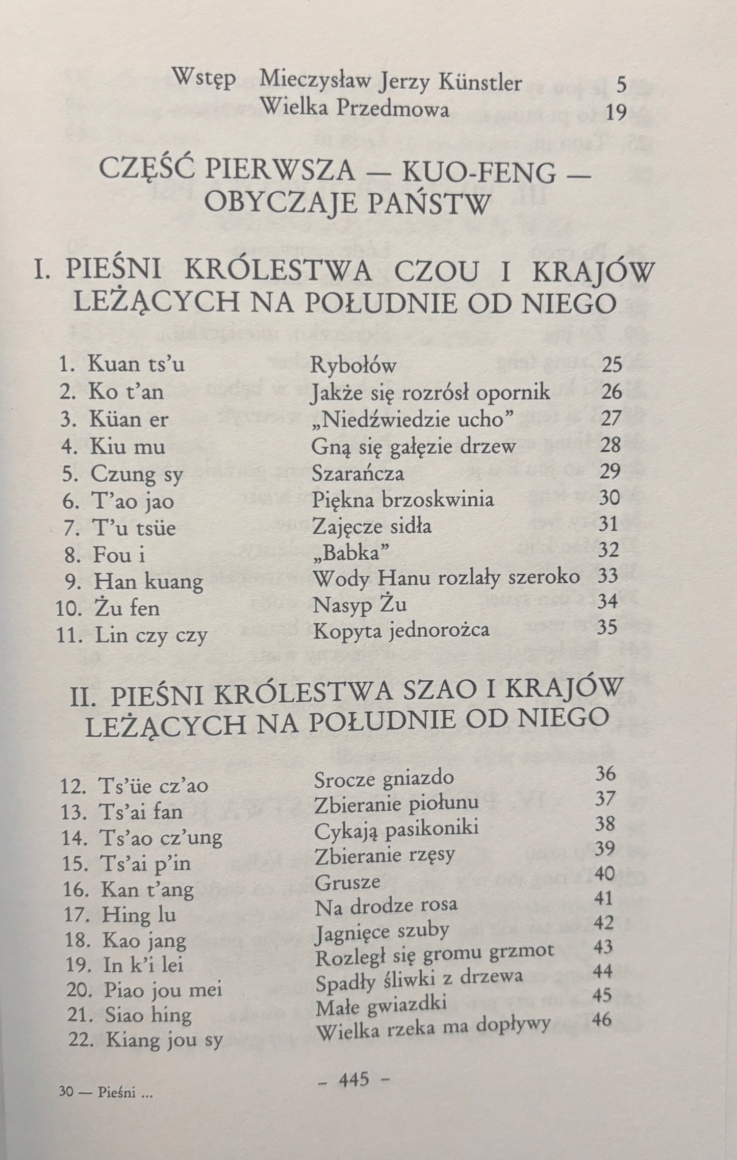 Księga Pieśni. Konfucjusz
