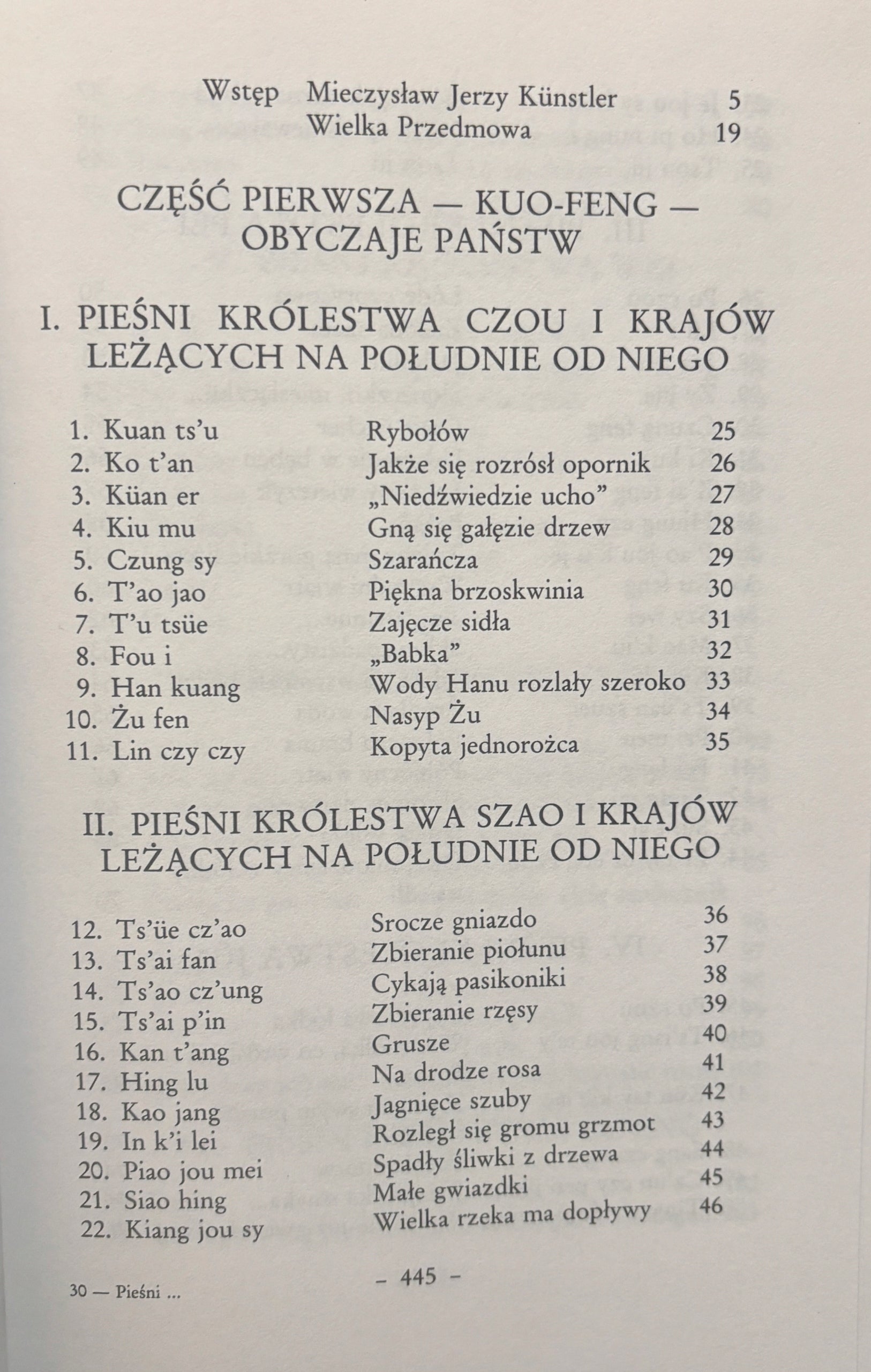 Księga Pieśni. Konfucjusz
