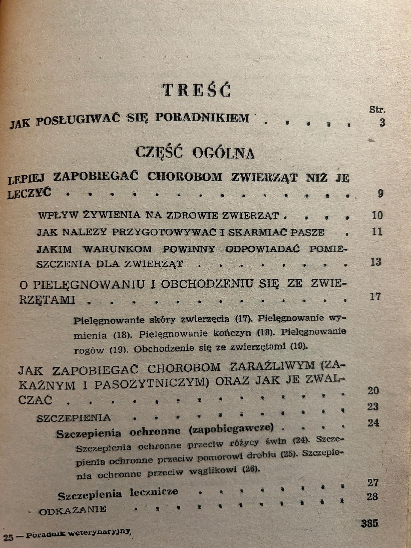 Poradnik weterynaryjny [1955 r.]