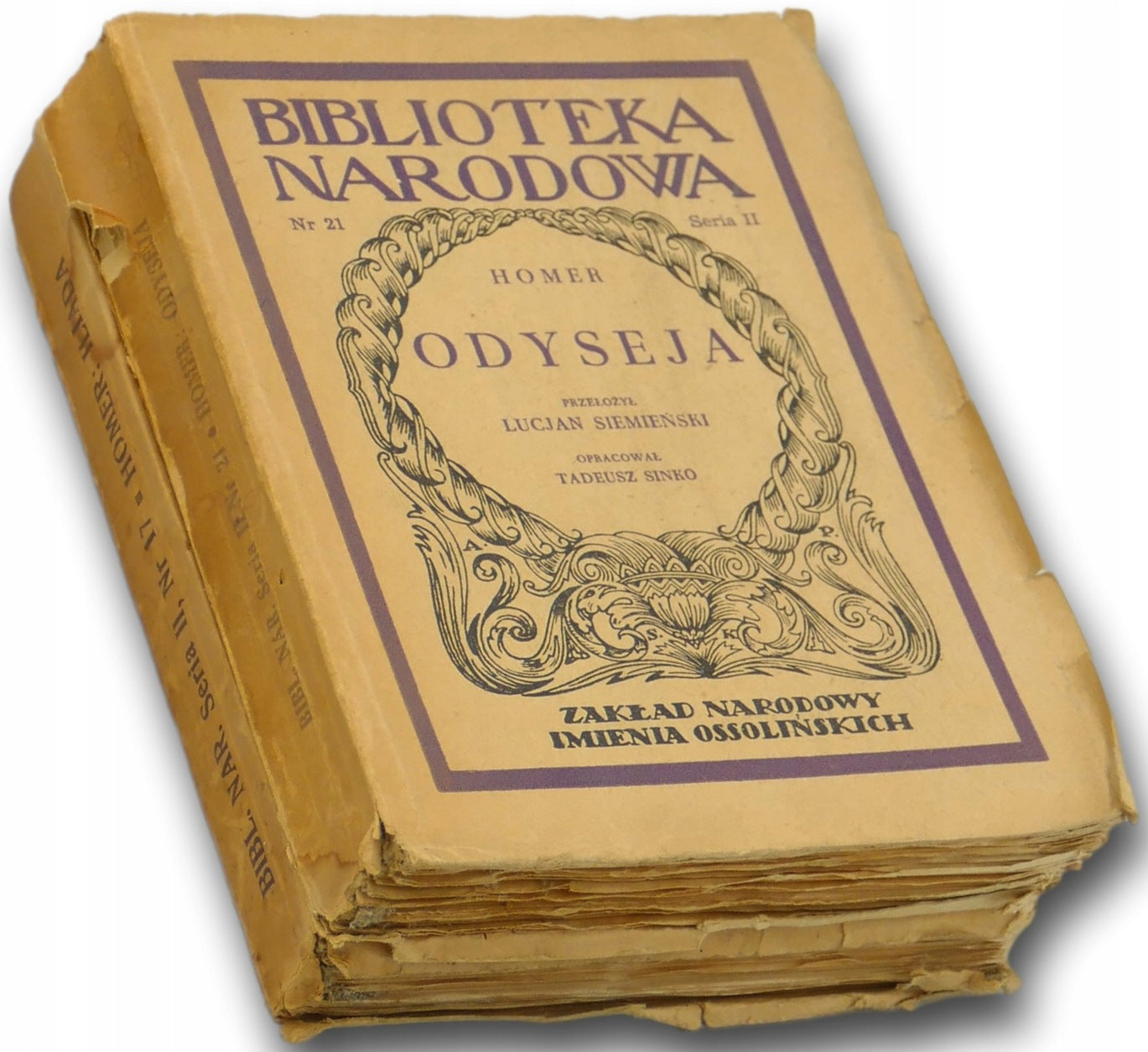 seria Biblioteki Narodowej: Iliada / Odyseja, Homer