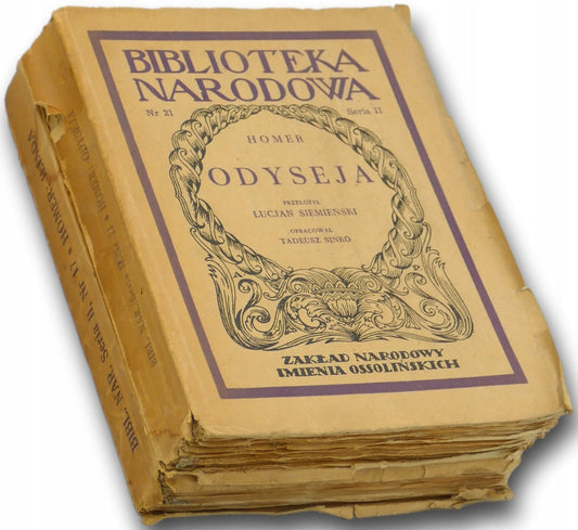 seria Biblioteki Narodowej: Iliada / Odyseja, Homer