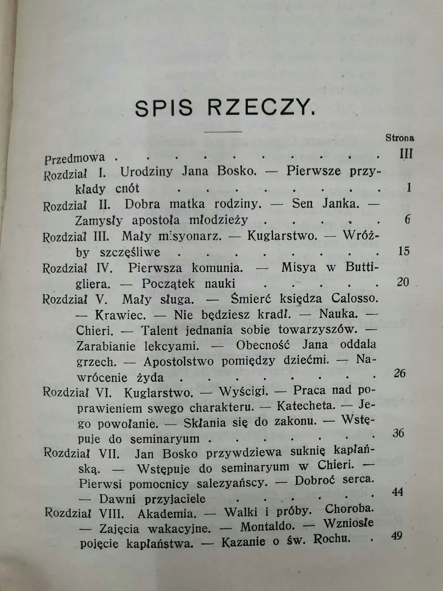Żywot wiel. sługi bożego ks. Jana Bosko, ks. dr. Jan Francesia [1913]