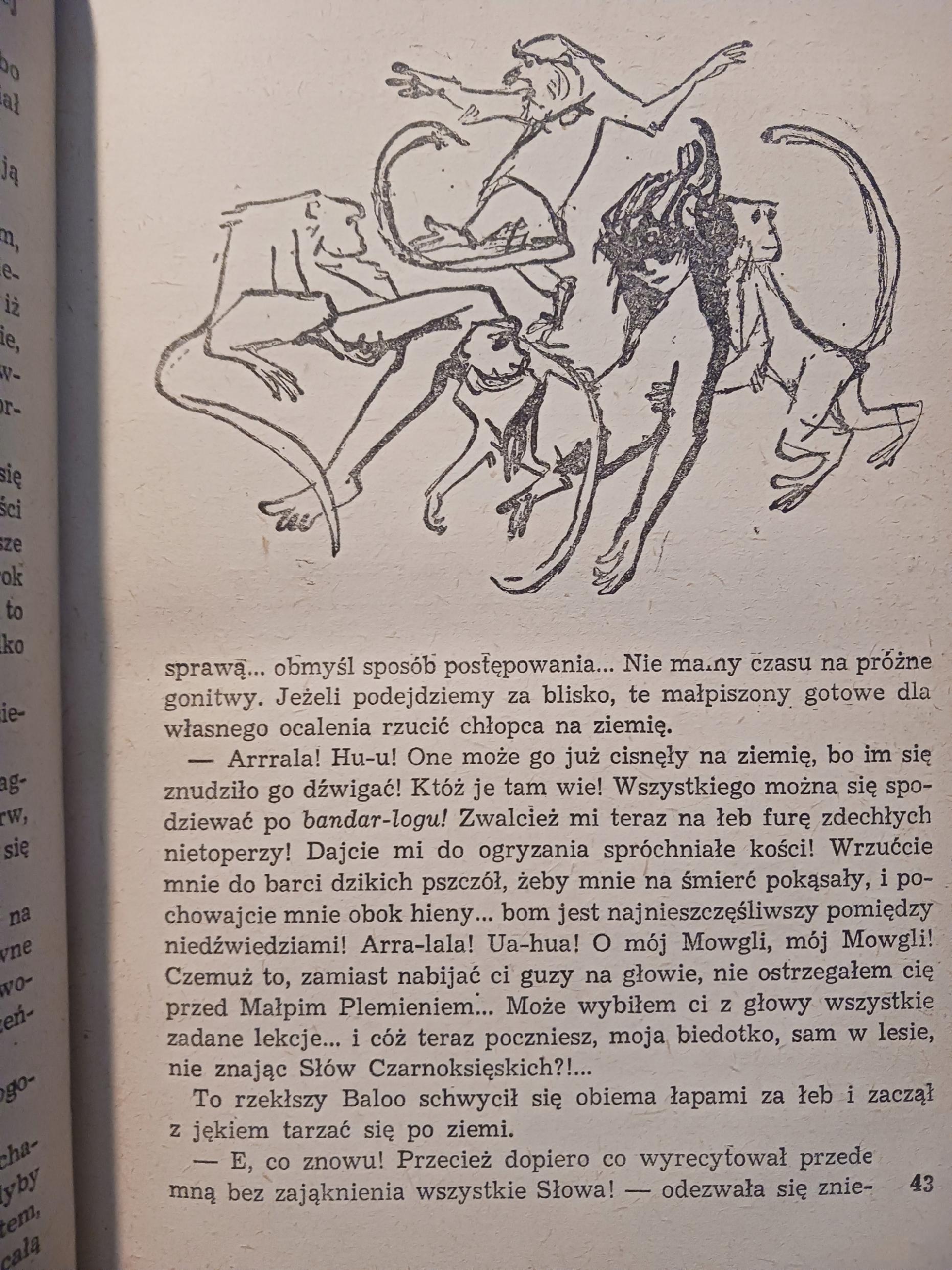 Rudyard Kipling x2 Księga dżungli, Druga księga dżungli, il. K. Latałło