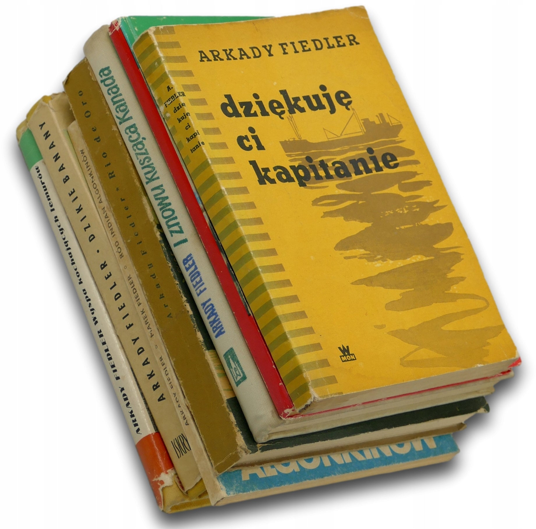 Dziękuję ci kapitanie+Biały JAguar+I znowu kusząca Kanada... -A. Fiedler x7