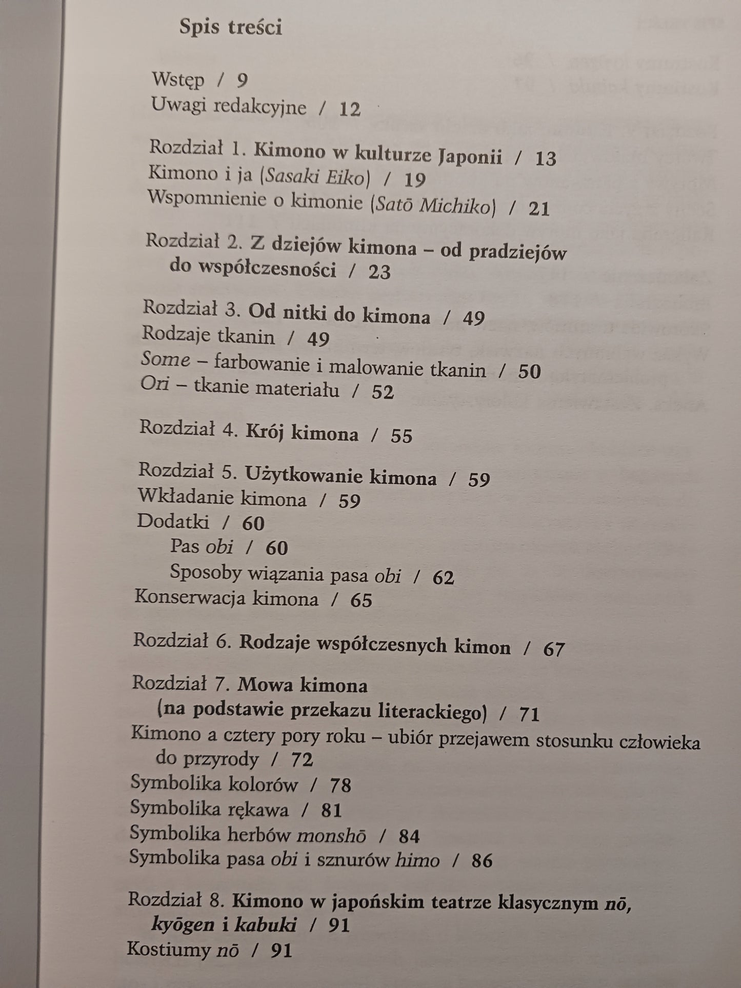 Kimono Jego dzieje i miejsce w japońskiej kulturze Barbara Zaborowska