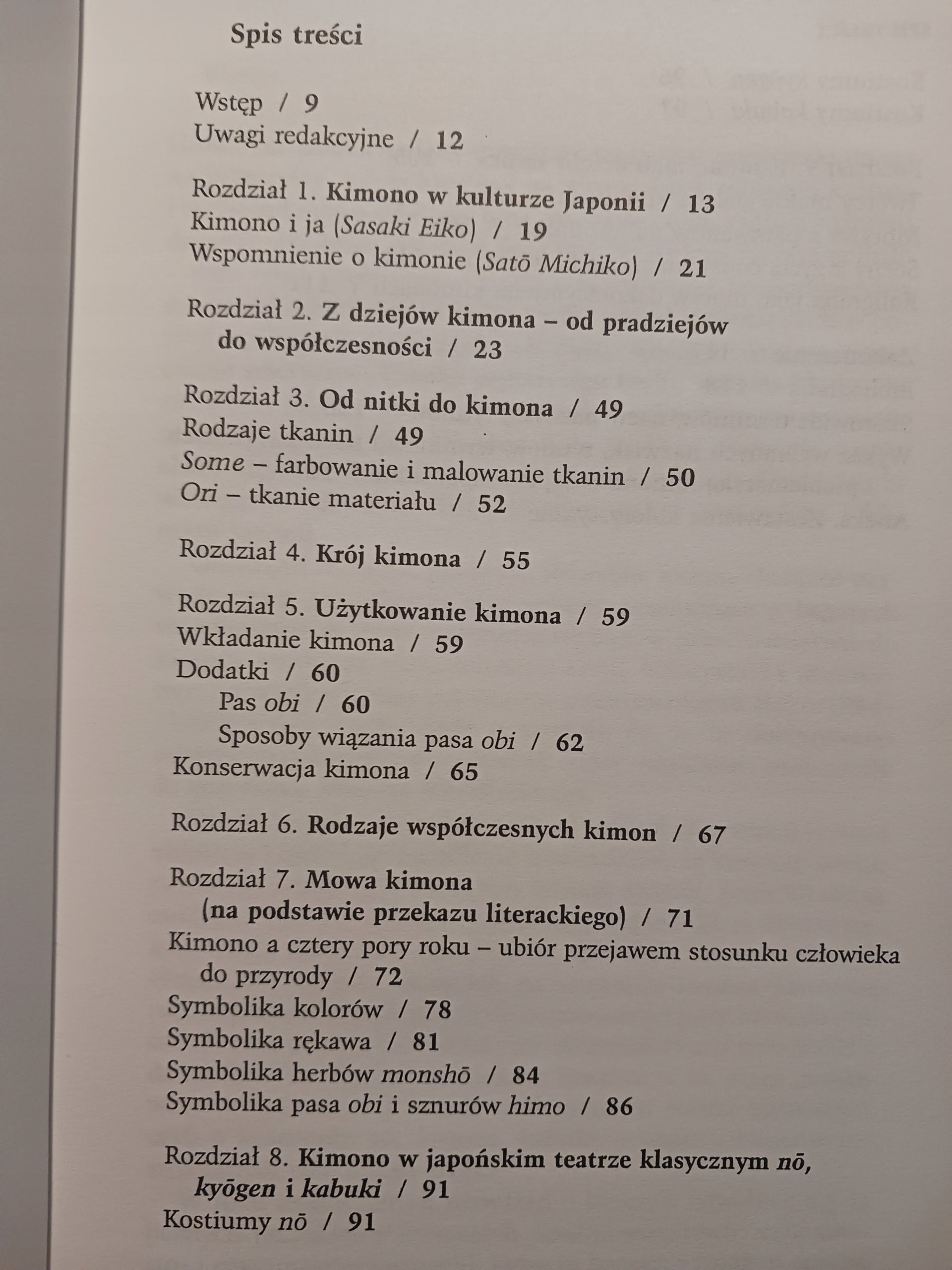 Kimono Jego dzieje i miejsce w japońskiej kulturze Barbara Zaborowska