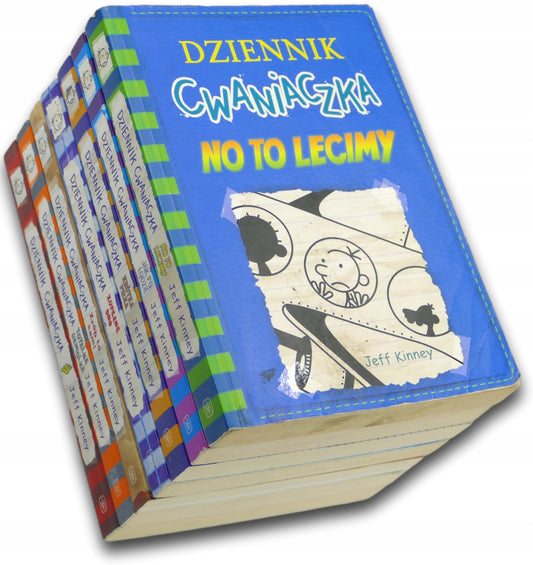 Dziennik cwaniaczka x7 Jeff Kinney, No to lecimy, Jak po lodzie, Zrób to...
