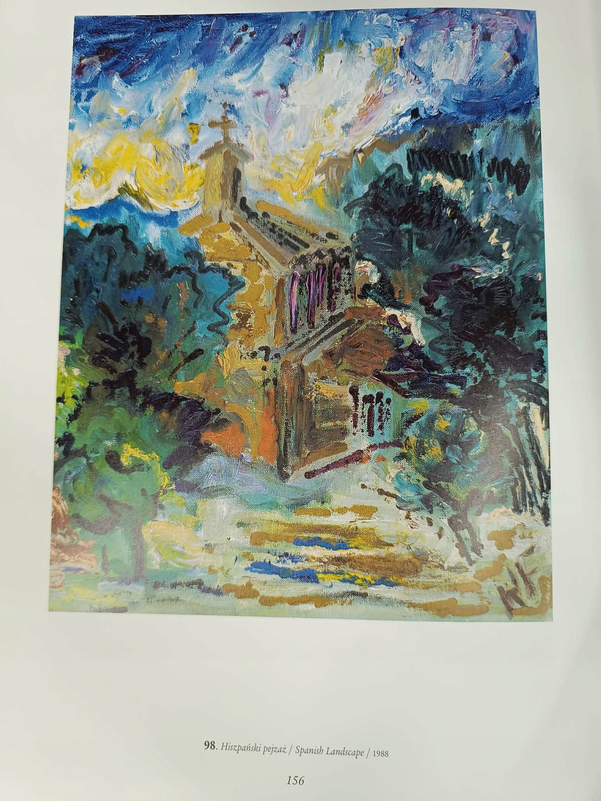 Wojciech Falkowski, malarstwo/painting, Jan Wiktor Sienkiewicz [dedykacja]