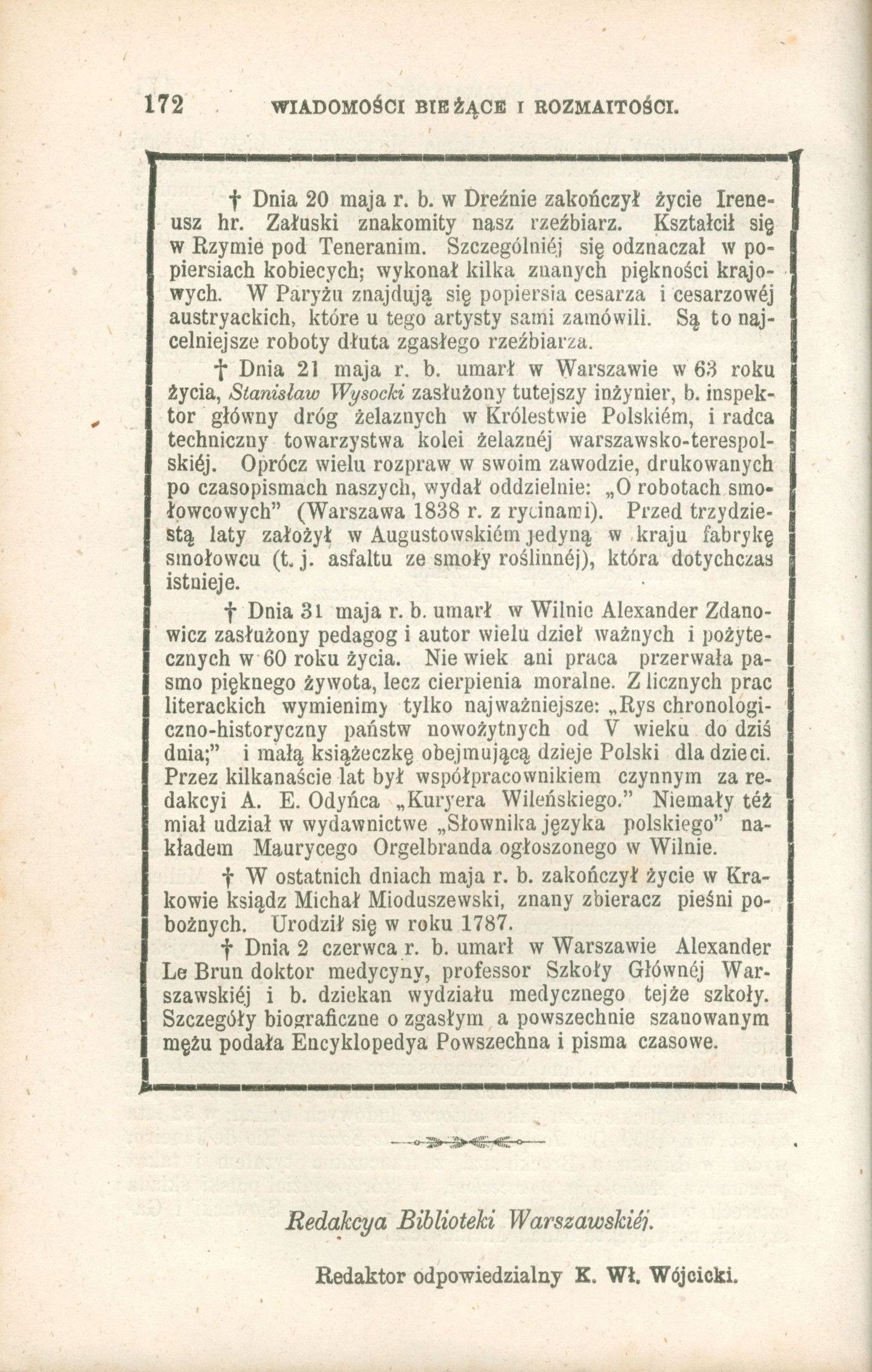 Biblioteka Warszawska. Pismo poświęcone naukom, t. III zeszyt 7 [1868]