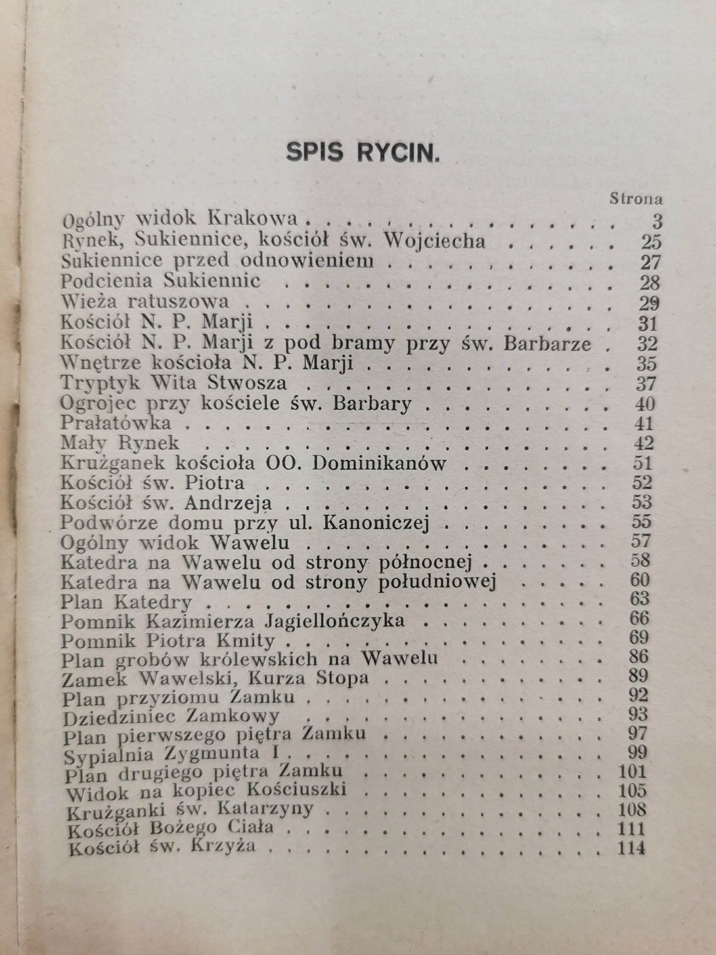 Kraków i okolice, H. d'Abancourt [Kraków 1924]