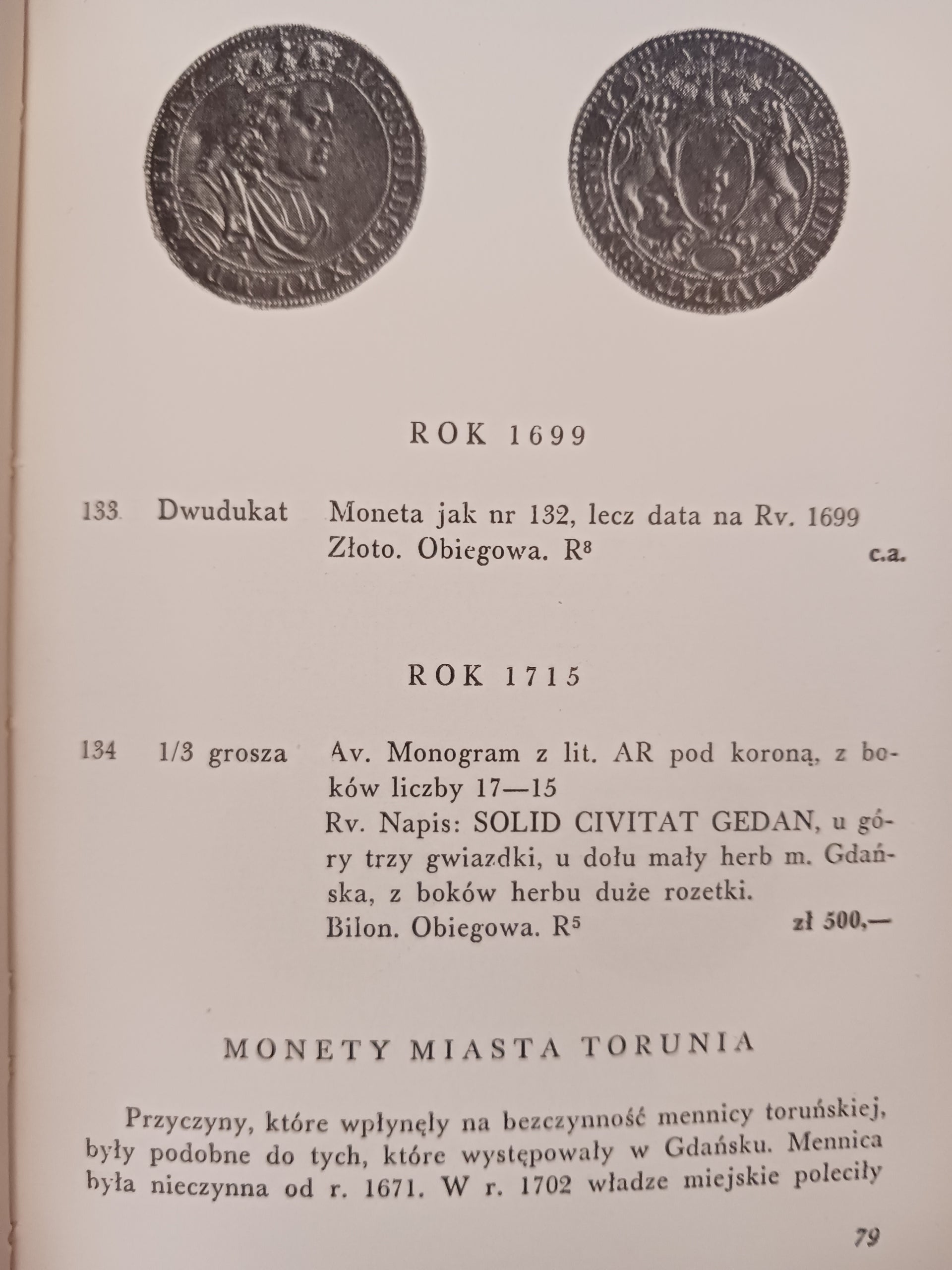 Katalog monet polskich 1669-1763 Tadeusz Jabłoński, Władysław Terlecki