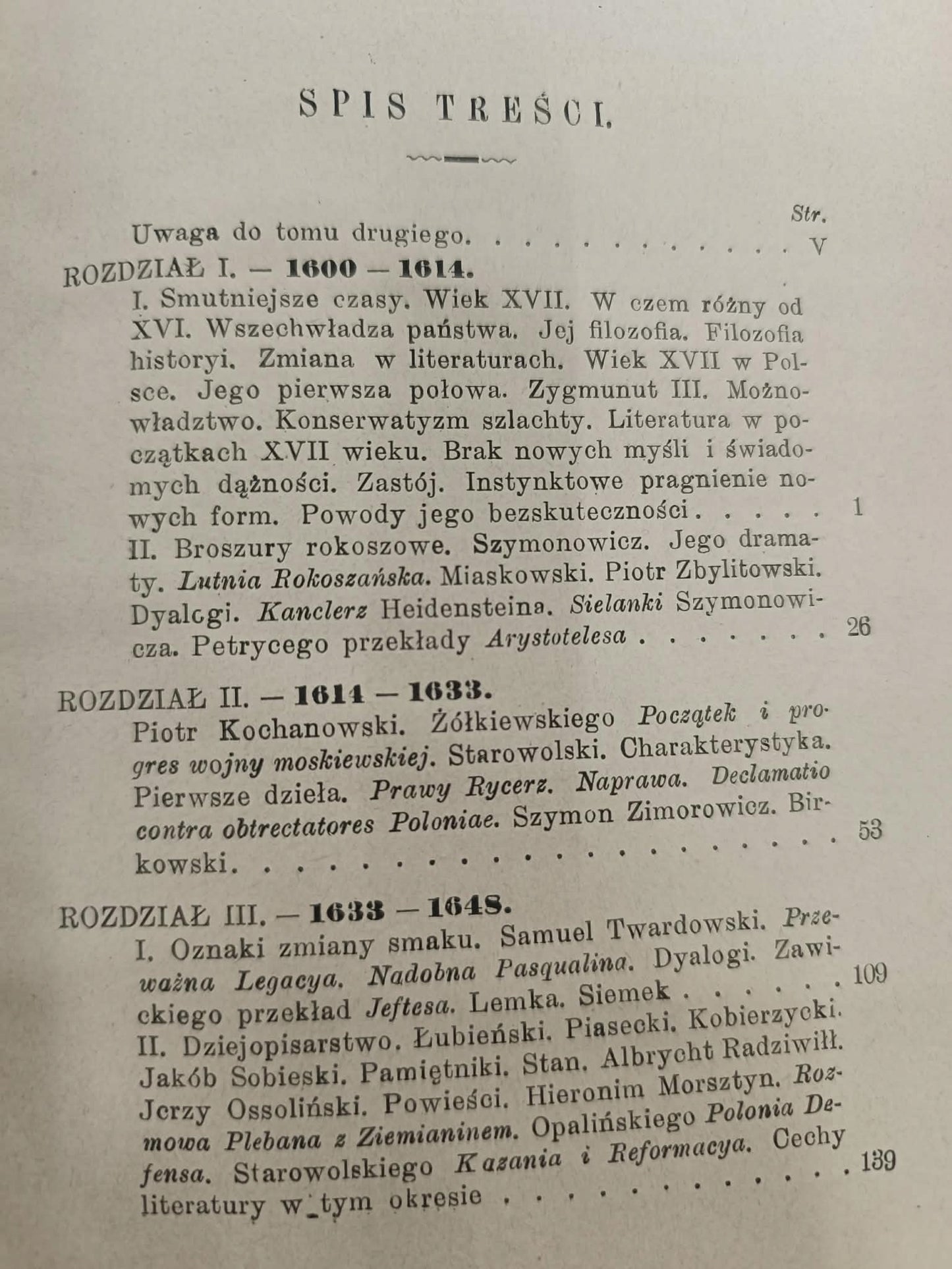 Historya literatury polskiej St. Tarnowski T. 2- Wiek XVII, T. 3-Wiek XVIII