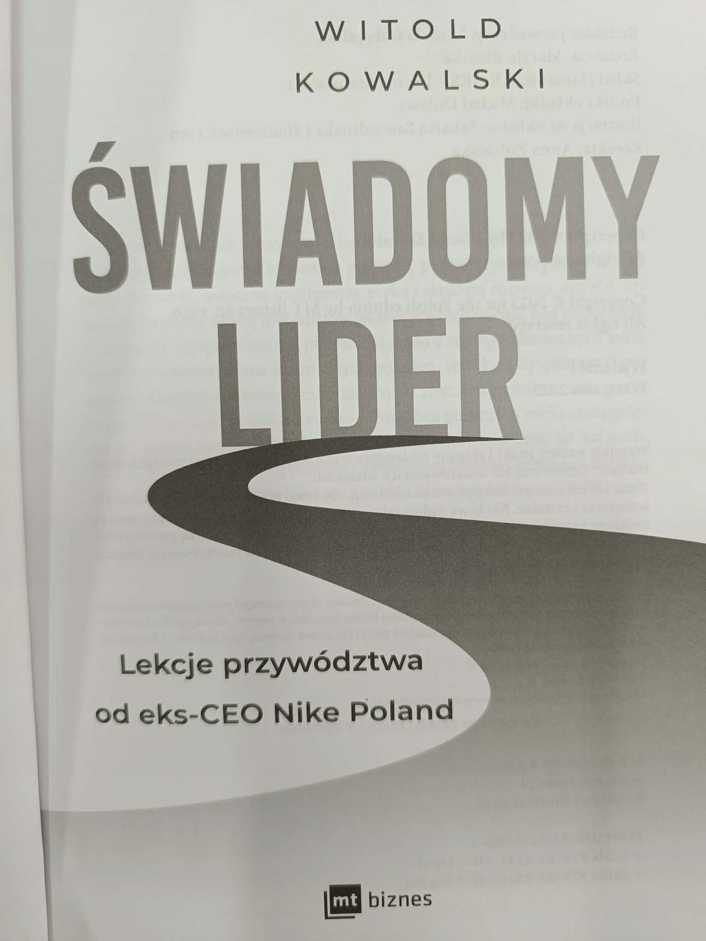 Świadomy lider Witold Kowalski