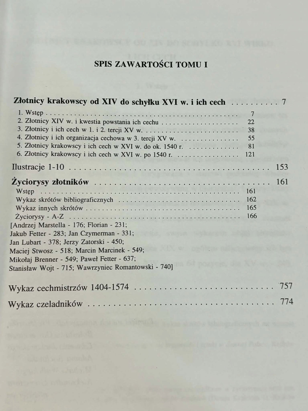 Złotnicy krakowscy XIV-XVI wieku i ich księga cechowa I-II J. Pietrusiński