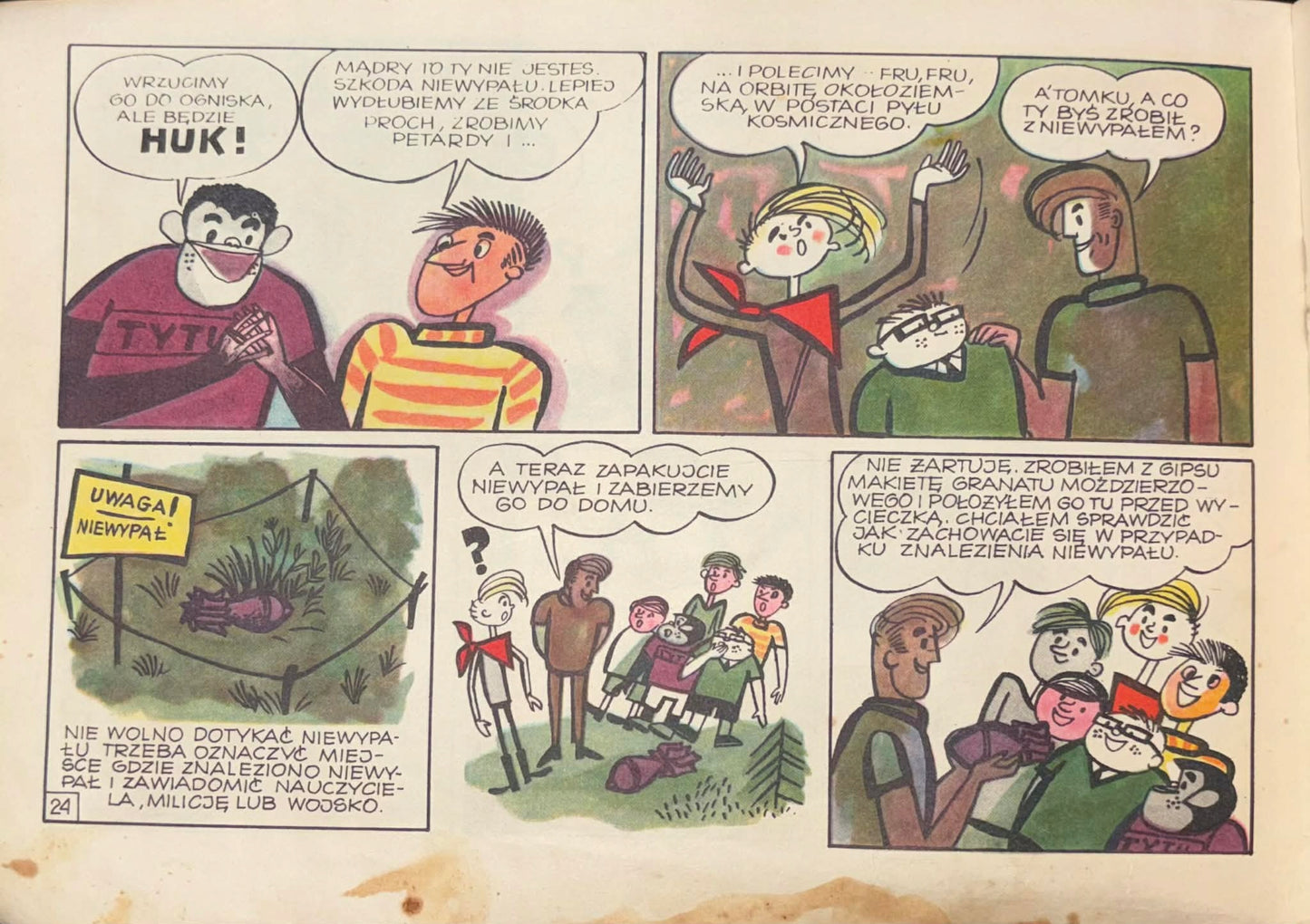 Tytus Romek i Atomek księga IV H. J. Chmielewski [pierwsze wydanie]