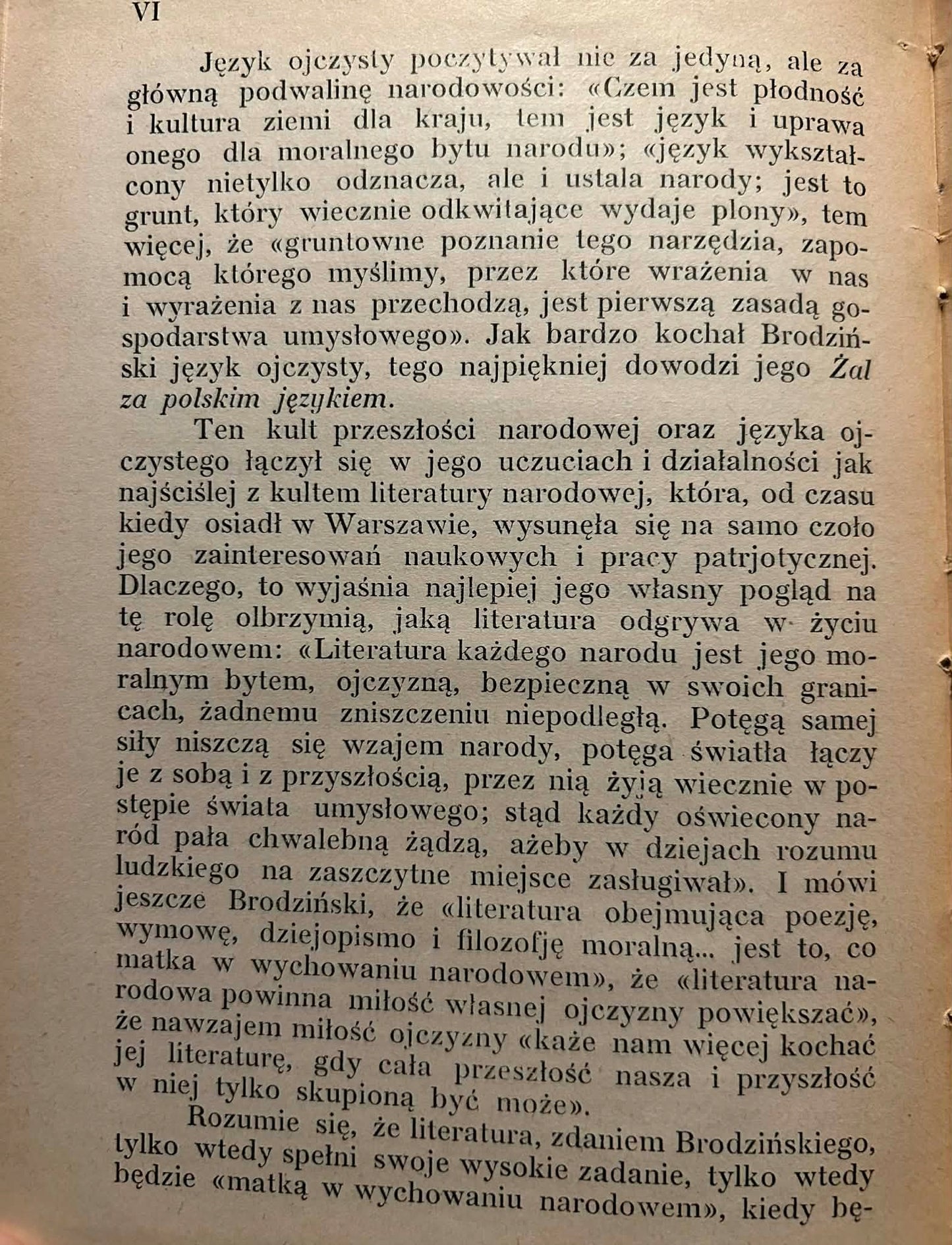 Mowy i pisma patjoryczne oraz o powołaniu i obowiązkach... -Brodziński 1926