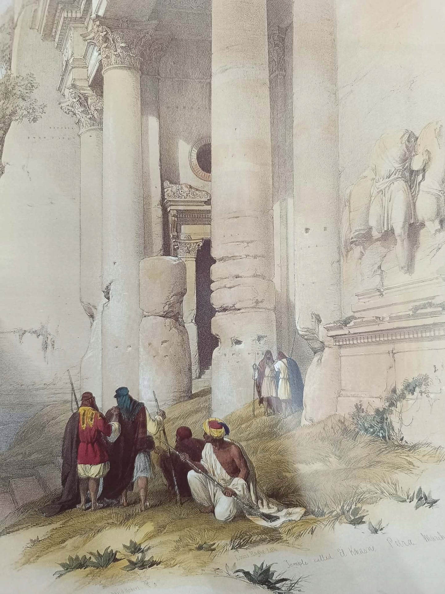 Bourbon, Ziemia Święta Litografie i dzienniki Davida Robertsa [fot. Attini]