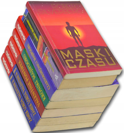 Zestaw 7 książek Robert Silverberg [Maski czasu, Kroniki Majipooru i inne]